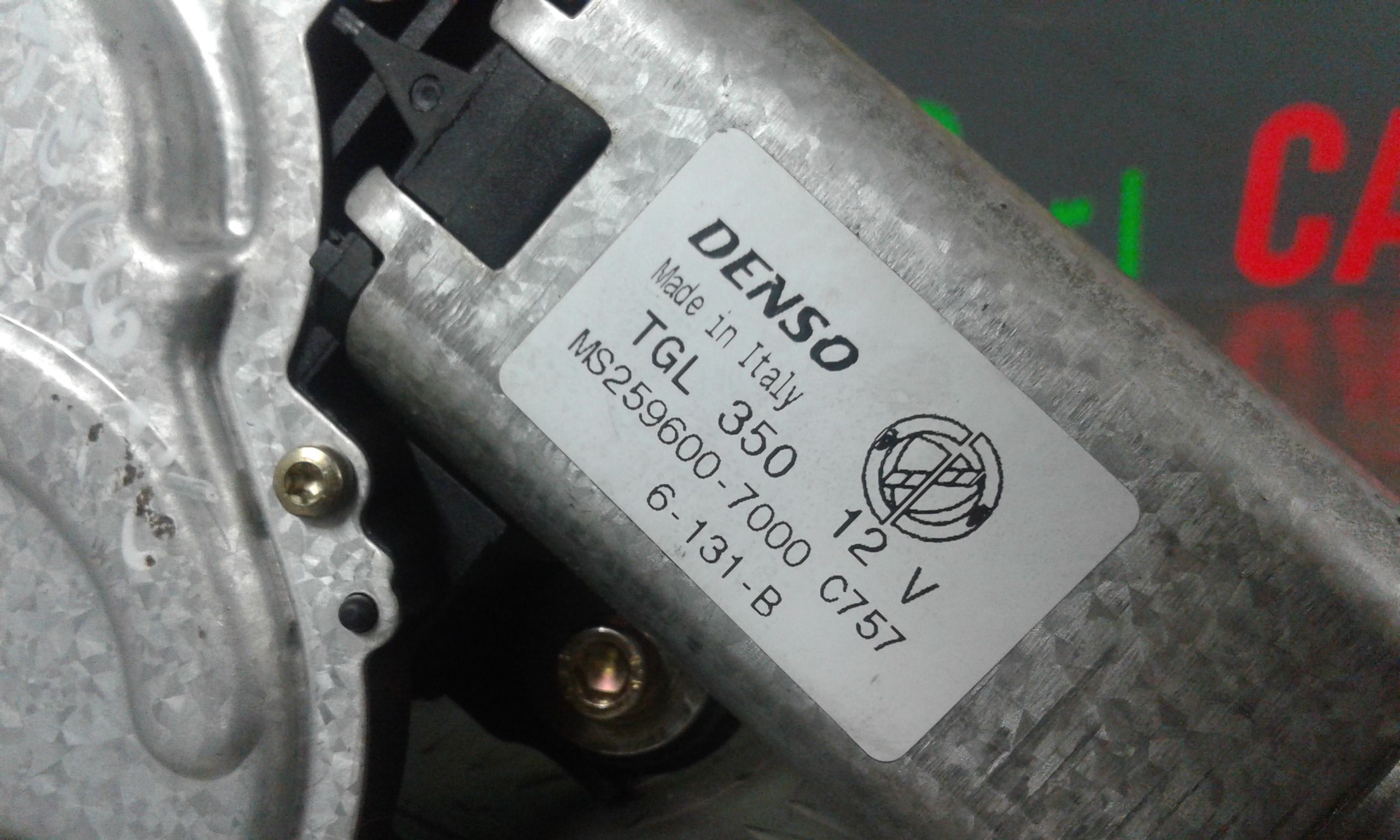 Motorino Tergicristallo Posteriore FIAT Panda 2 Serie