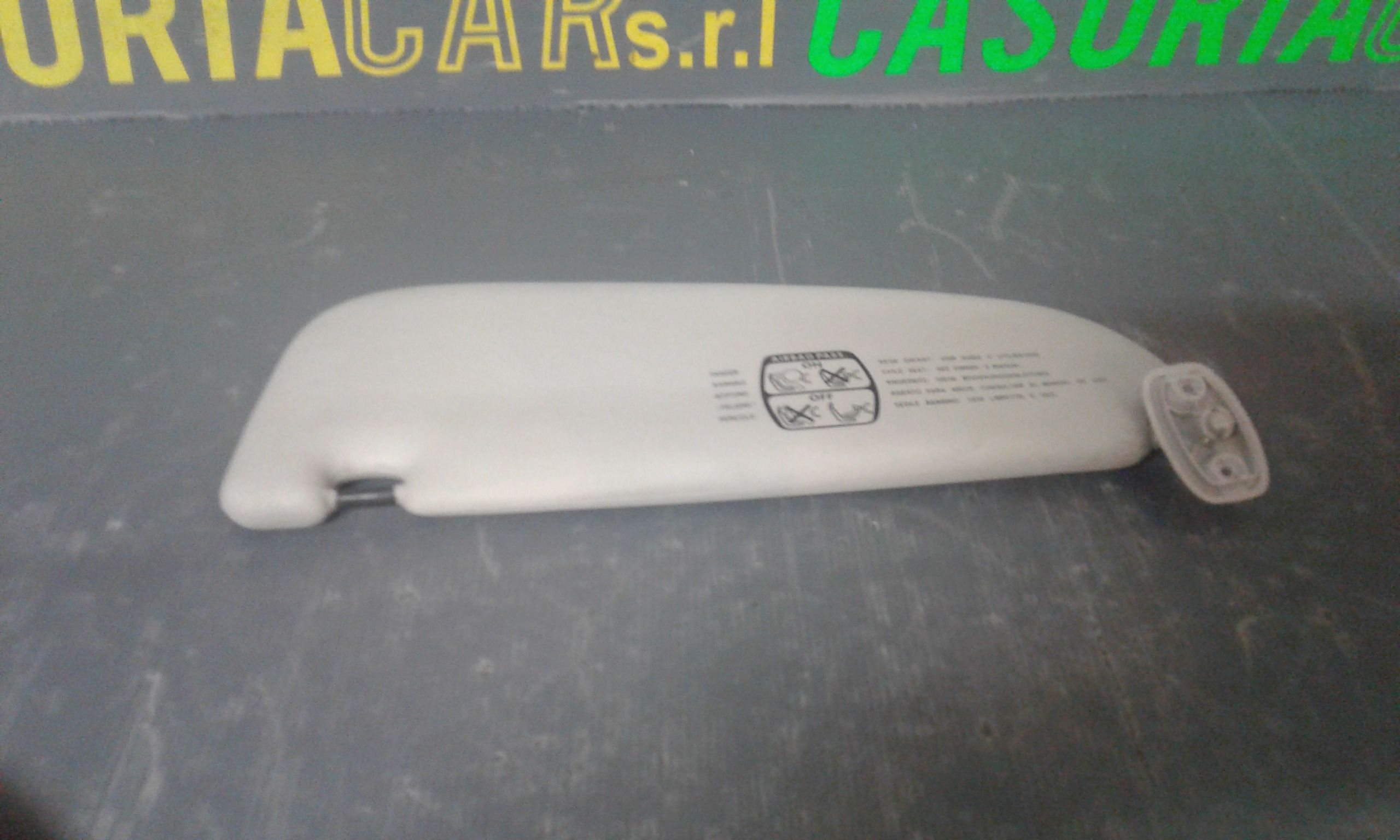 Parasole aletta Lato Passeggero PEUGEOT 206 1 Serie