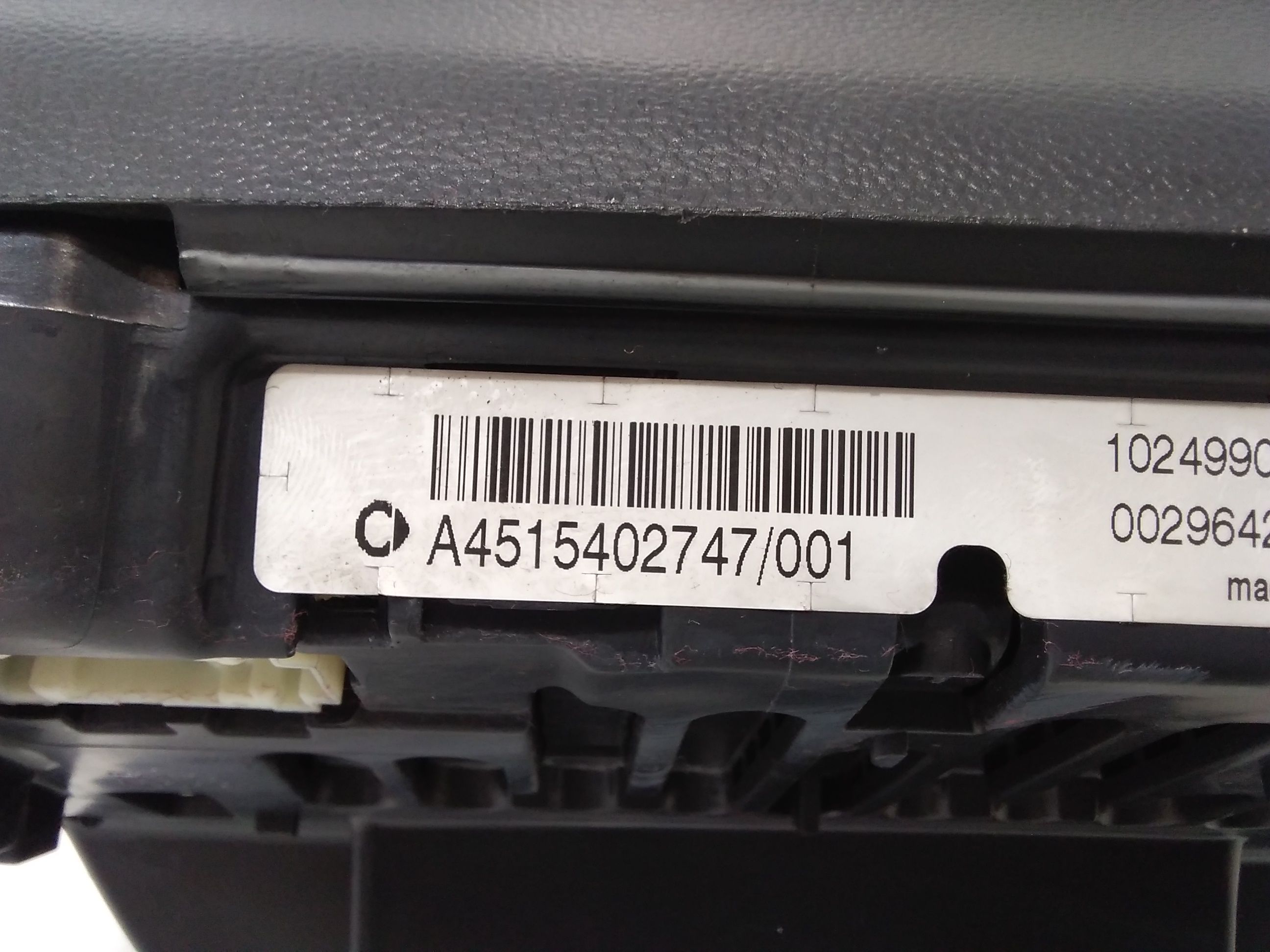 Quadro Strumenti SMART Fortwo Coup 3 Serie (w 451)