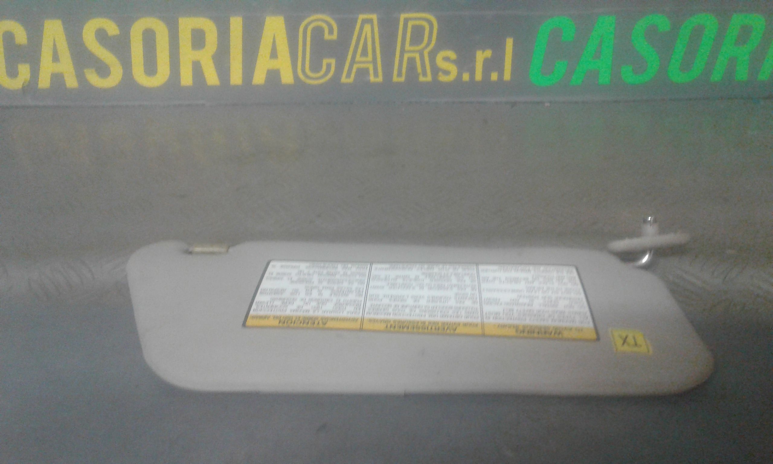 Parasole anteriore Lato Guida DAEWOO Matiz 1 Serie