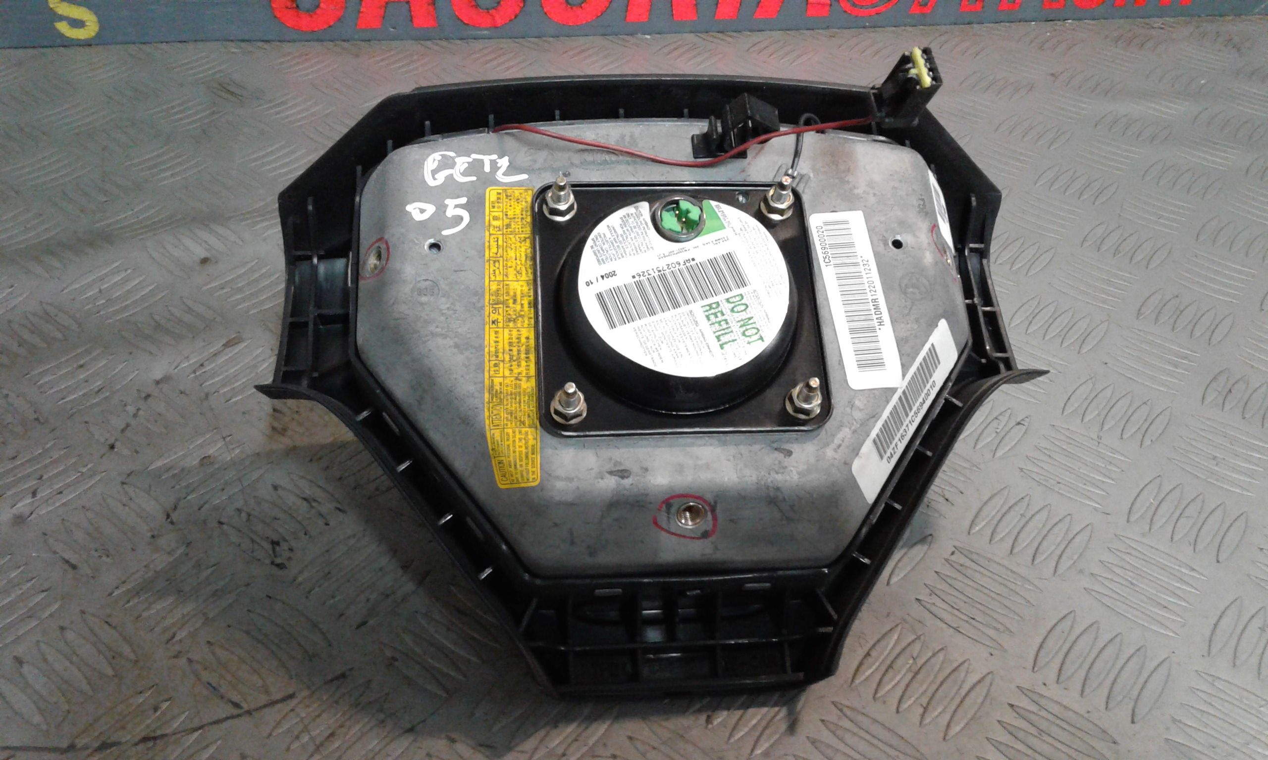 Airbag Volante HYUNDAI Getz 1 Serie