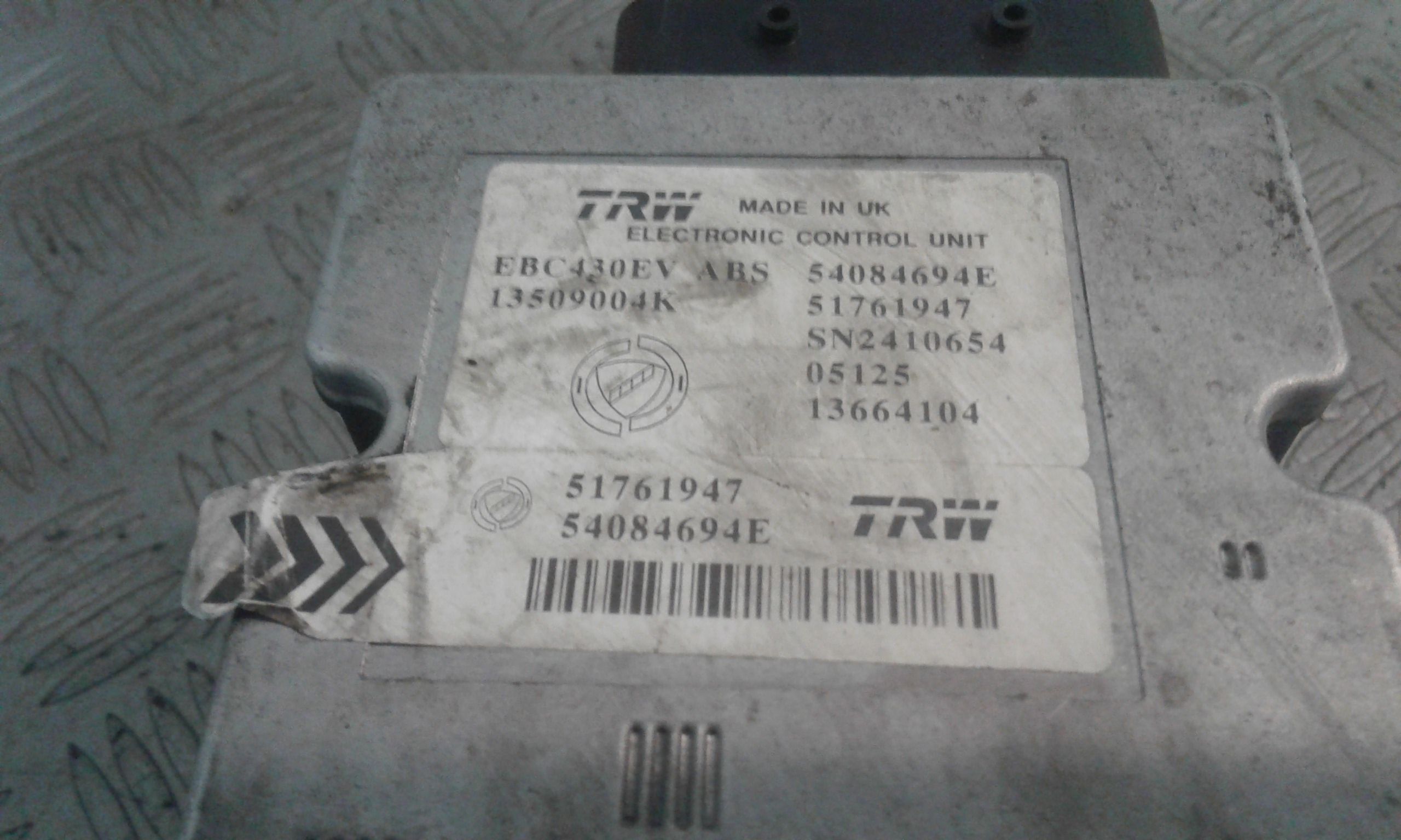 ABS LANCIA Ypsilon 1 Serie