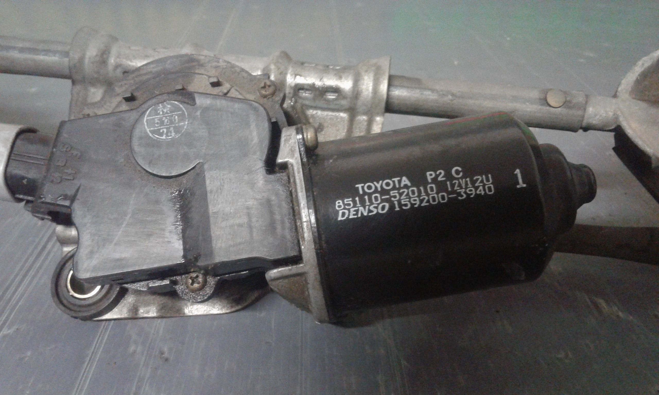 Motorino tergi ant completo di tandem TOYOTA Yaris 1 Serie