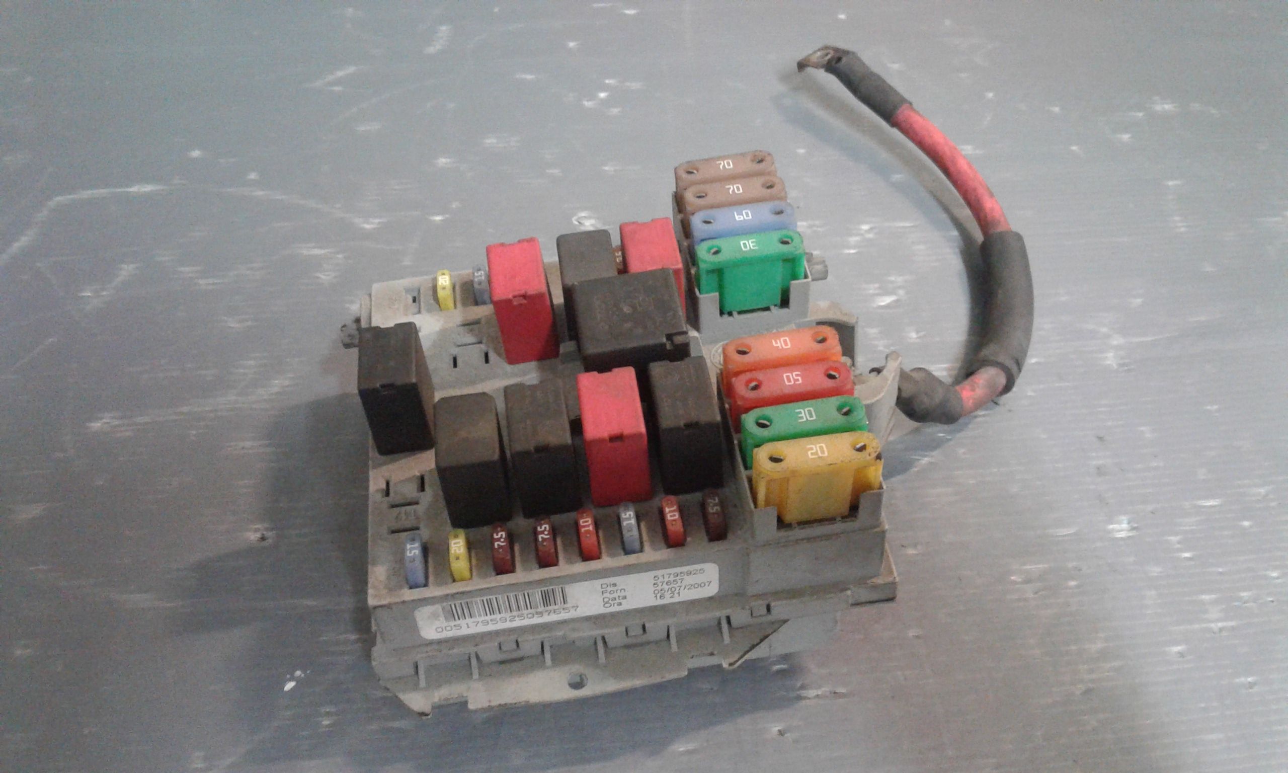 Centralina porta fusibili FIAT Idea 2 Serie