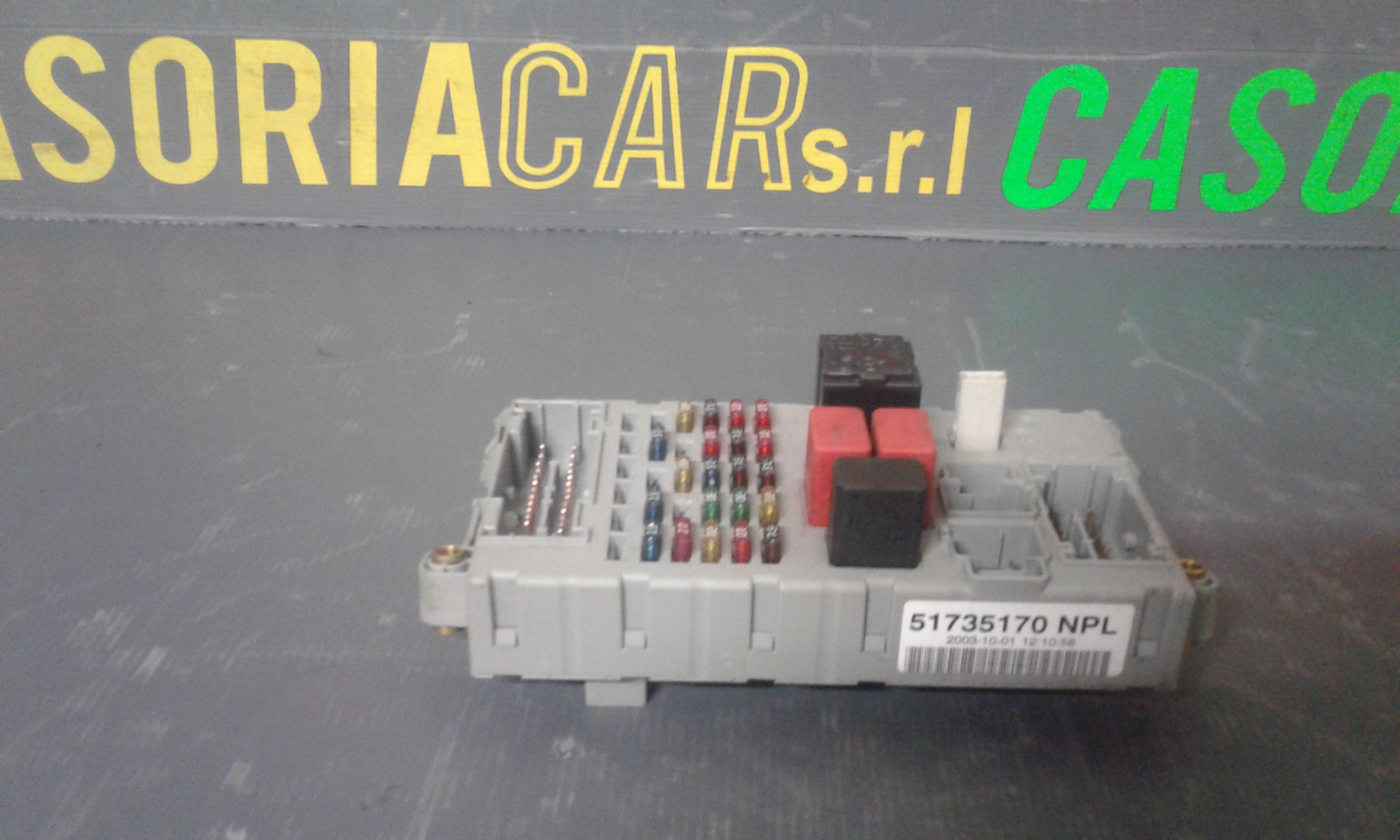 Centralina porta fusibili FIAT Punto Berlina 3P 3 Serie