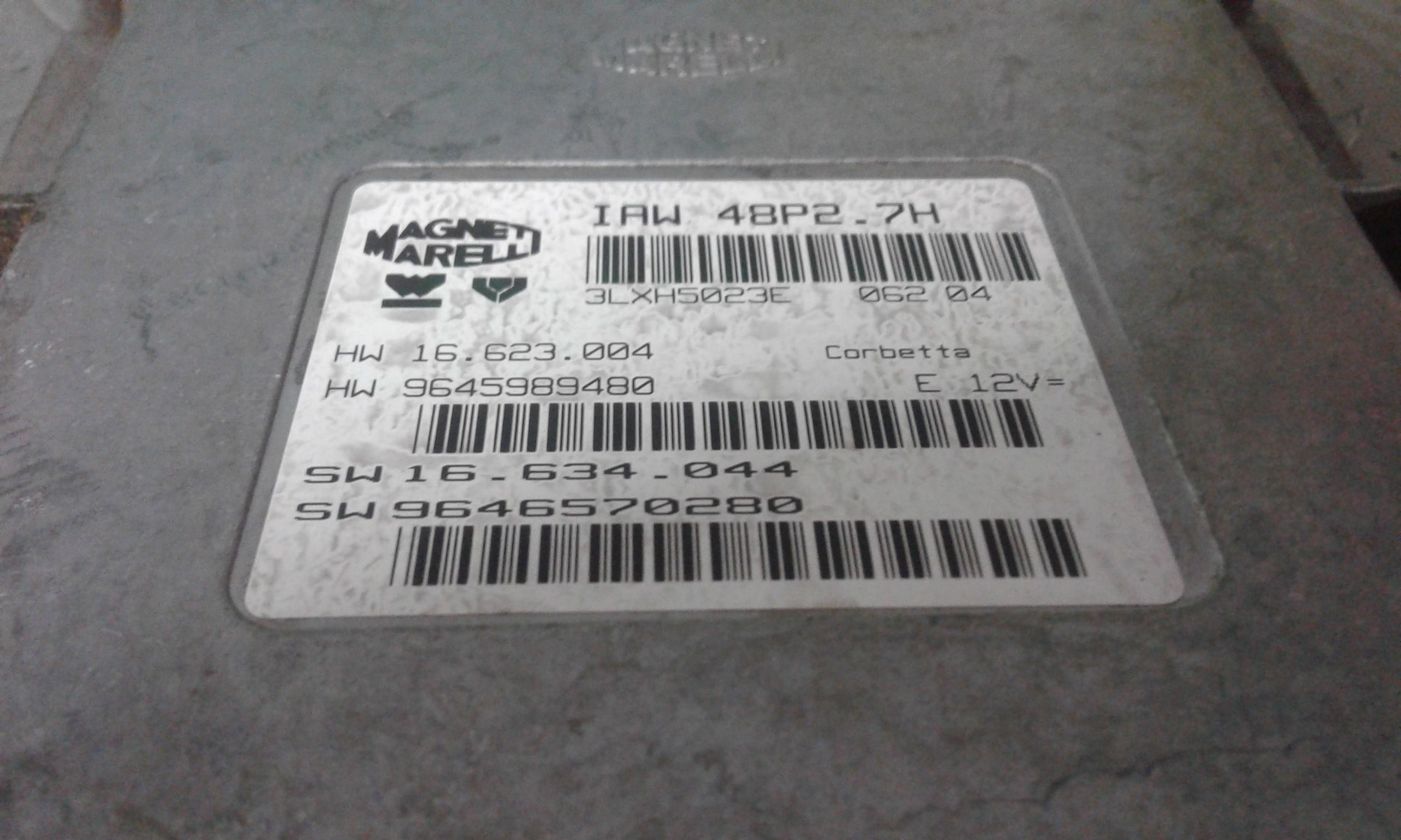 Centralina motore CITROEN C3 1 Serie