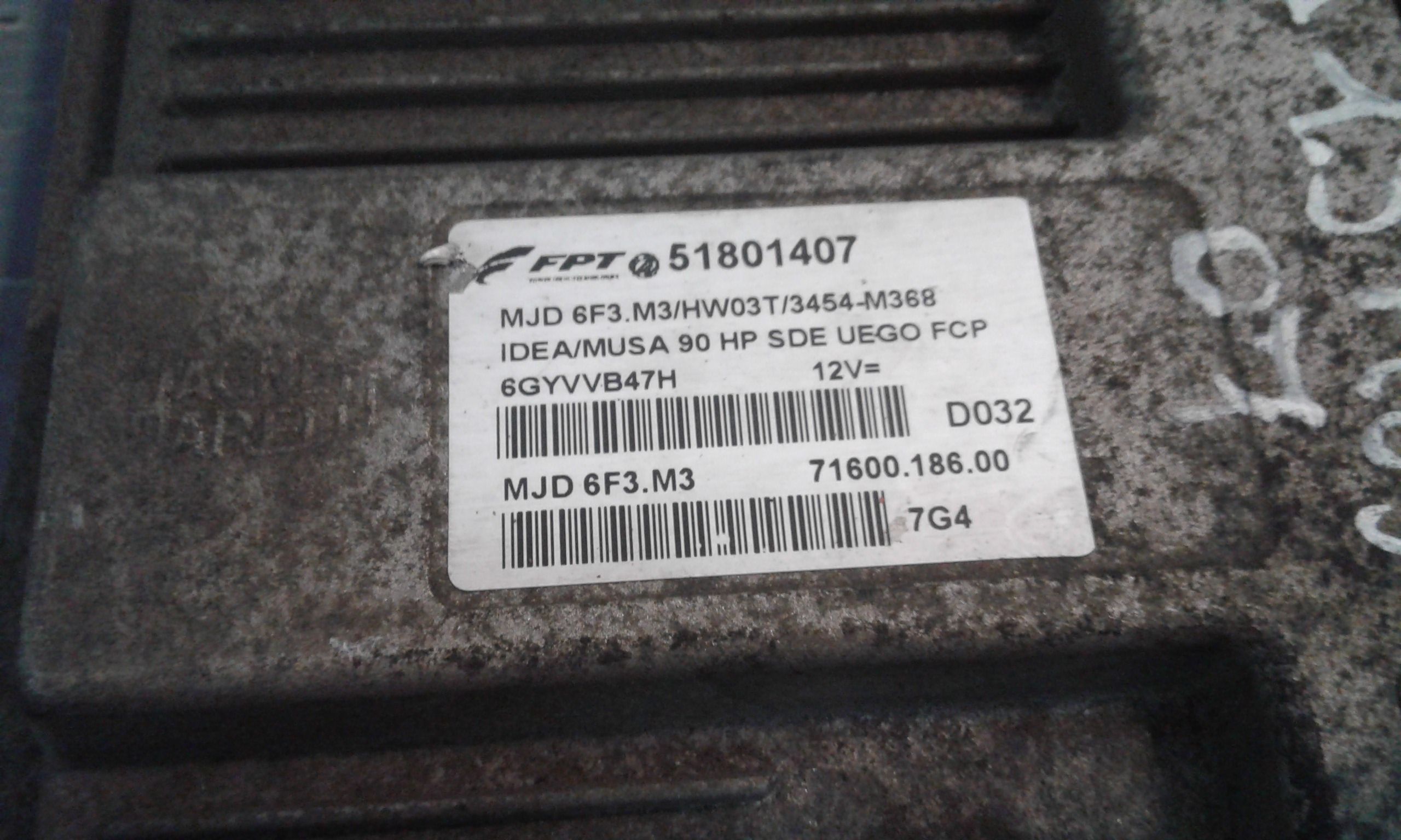 Centralina motore FIAT Idea 2 Serie