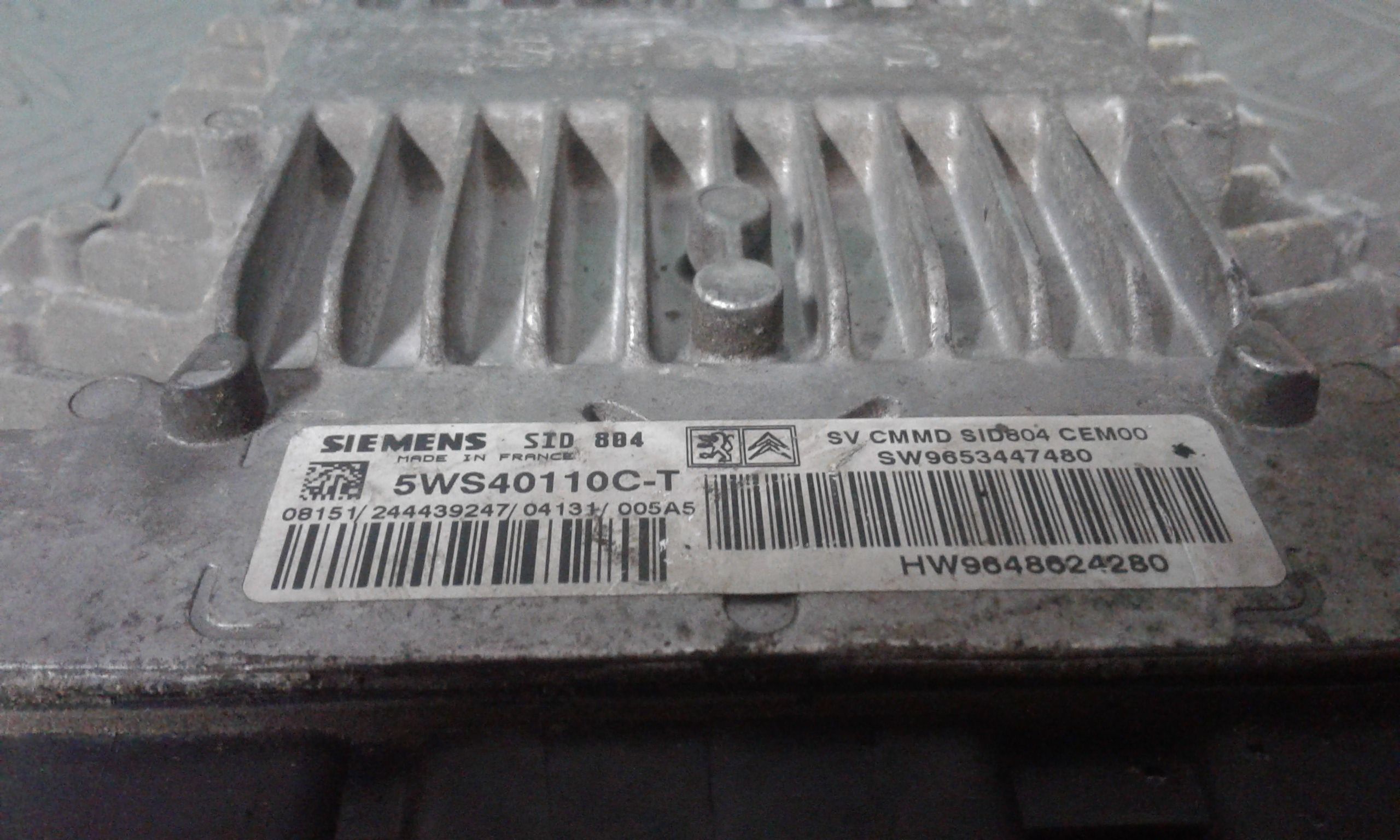 Centralina motore CITROEN C3 1 Serie