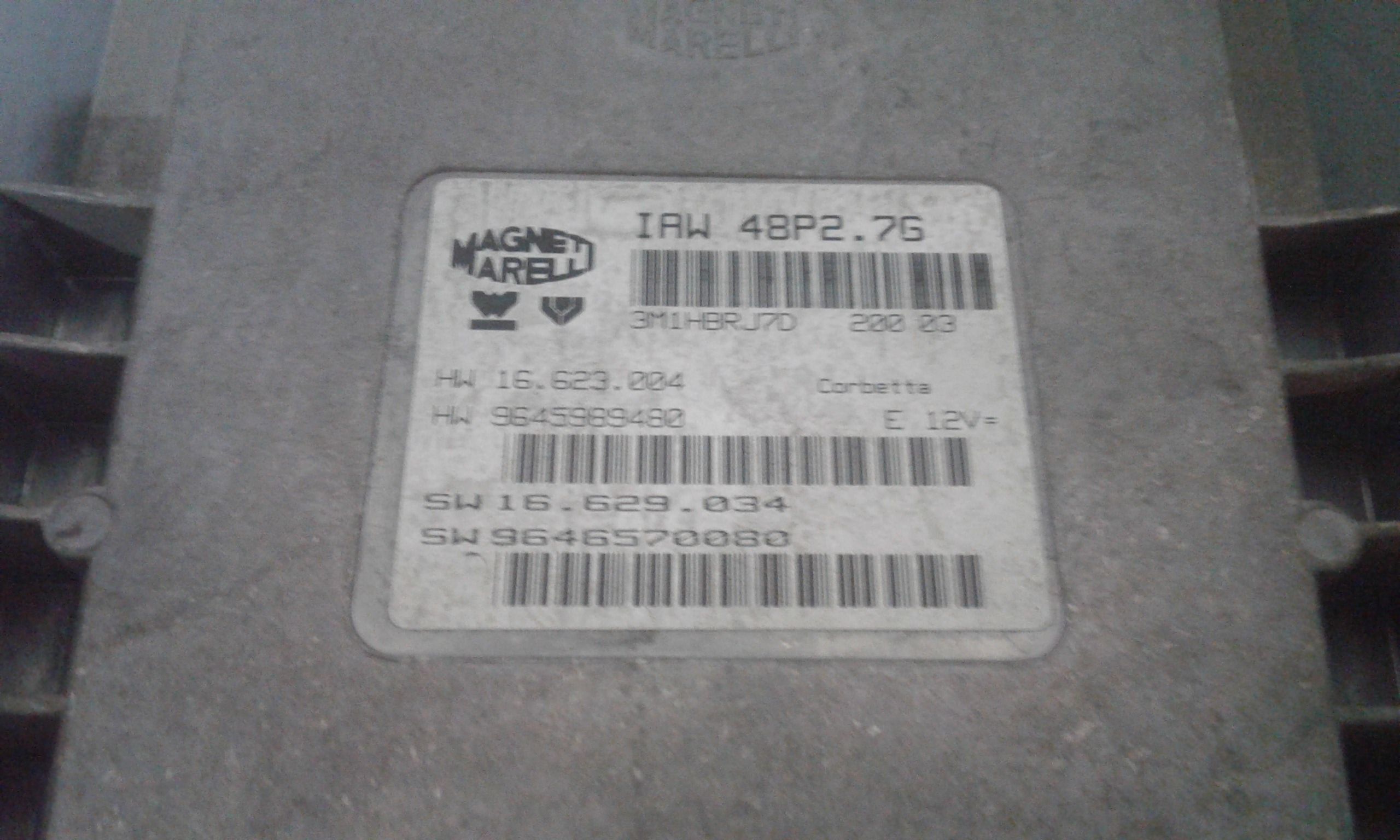 Centralina motore CITROEN C2 1 Serie