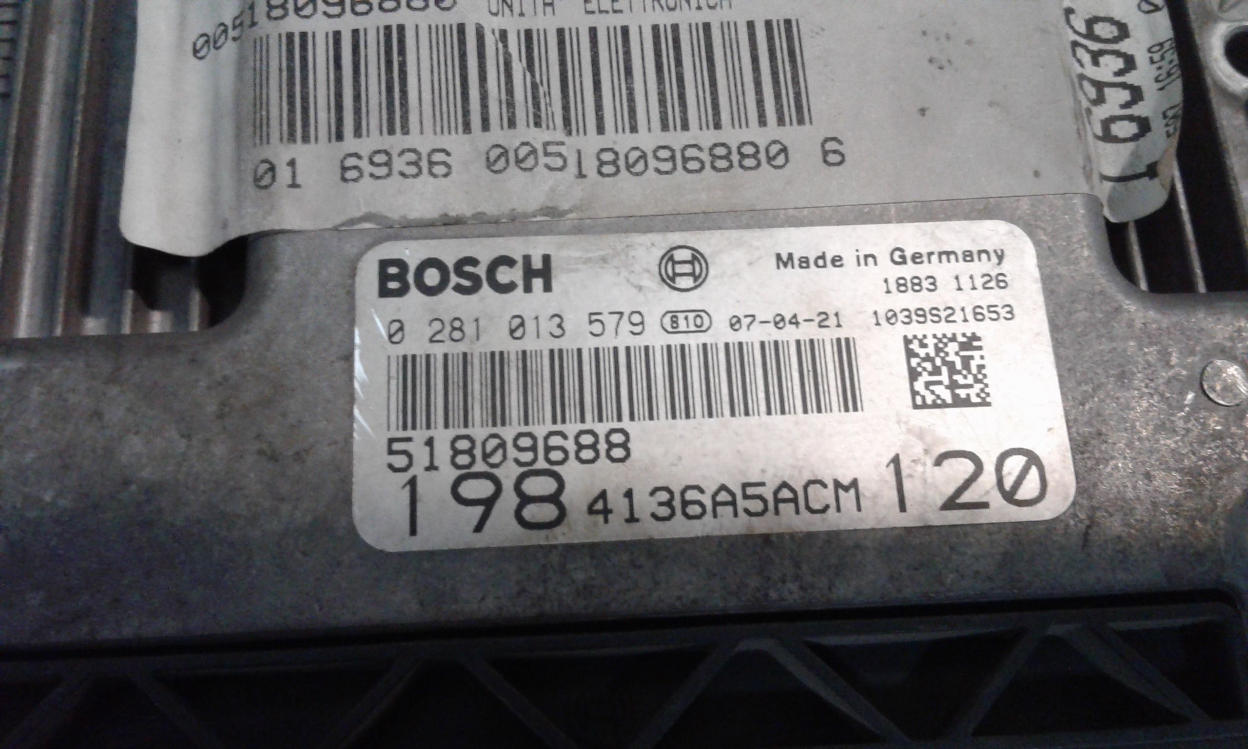 Centralina motore FIAT Bravo 2 Serie