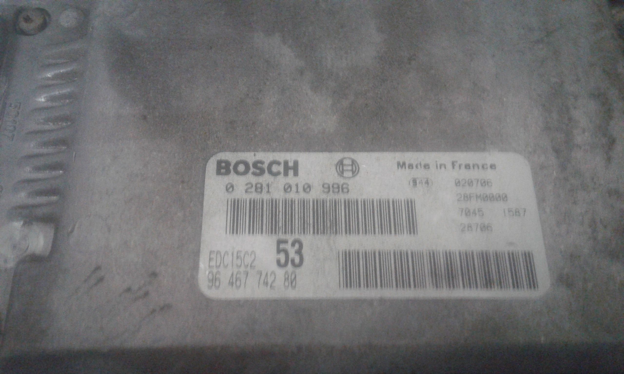 Centralina motore CITROEN Xsara Picasso 1 Serie