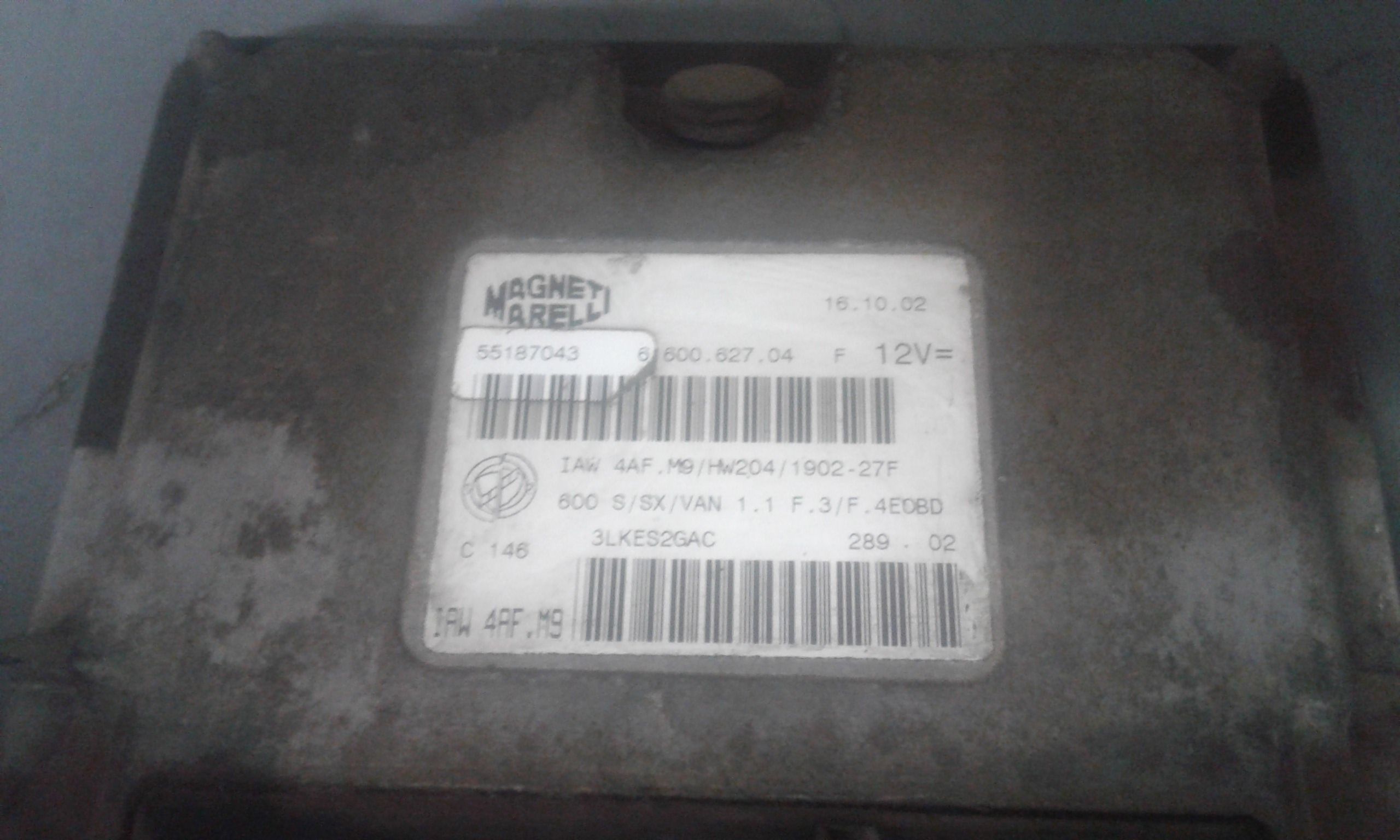 Centralina motore FIAT Seicento 2 Serie