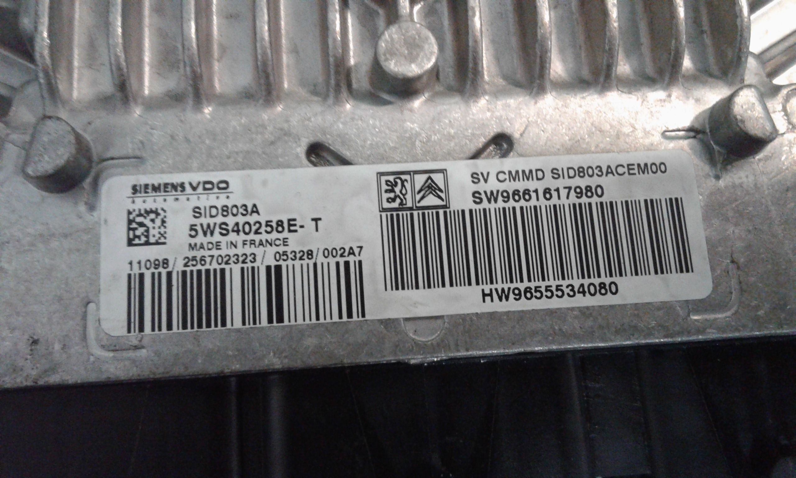 Centralina motore CITROEN C5 Break 2 Serie