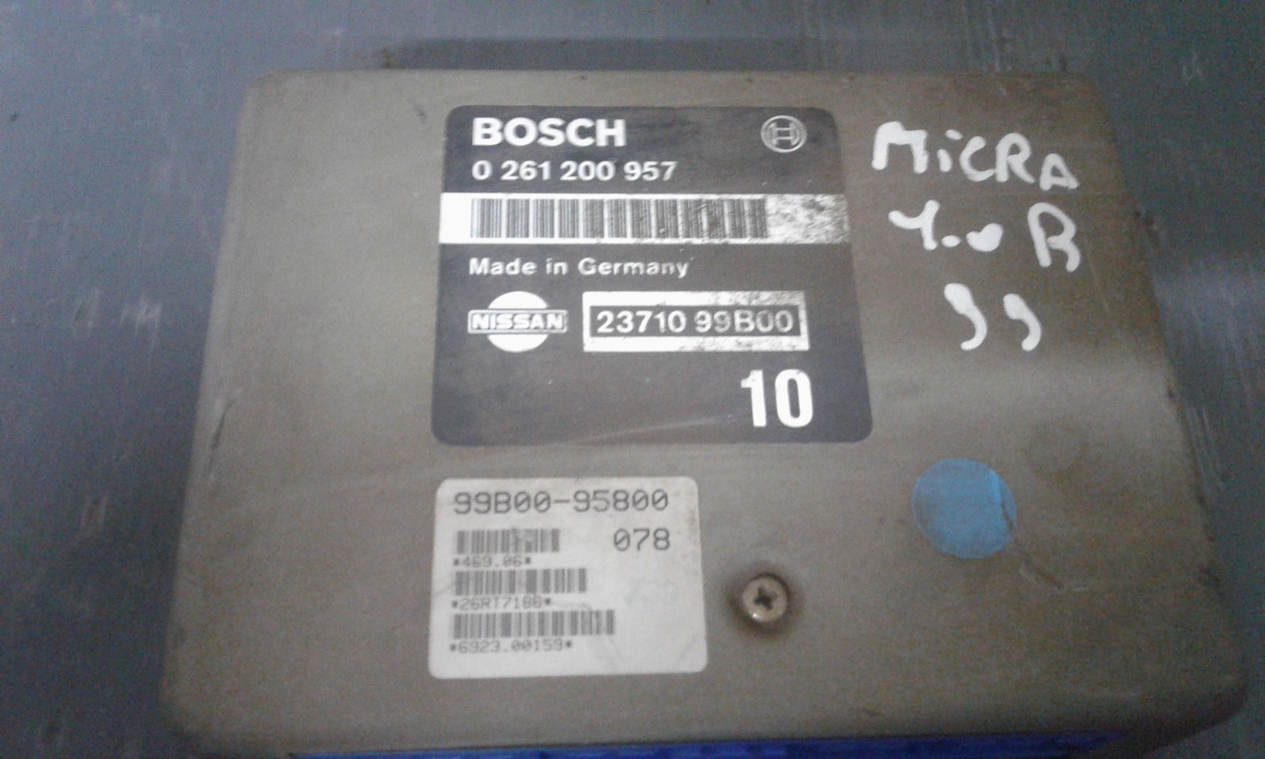 Centralina motore NISSAN Micra 2 Serie