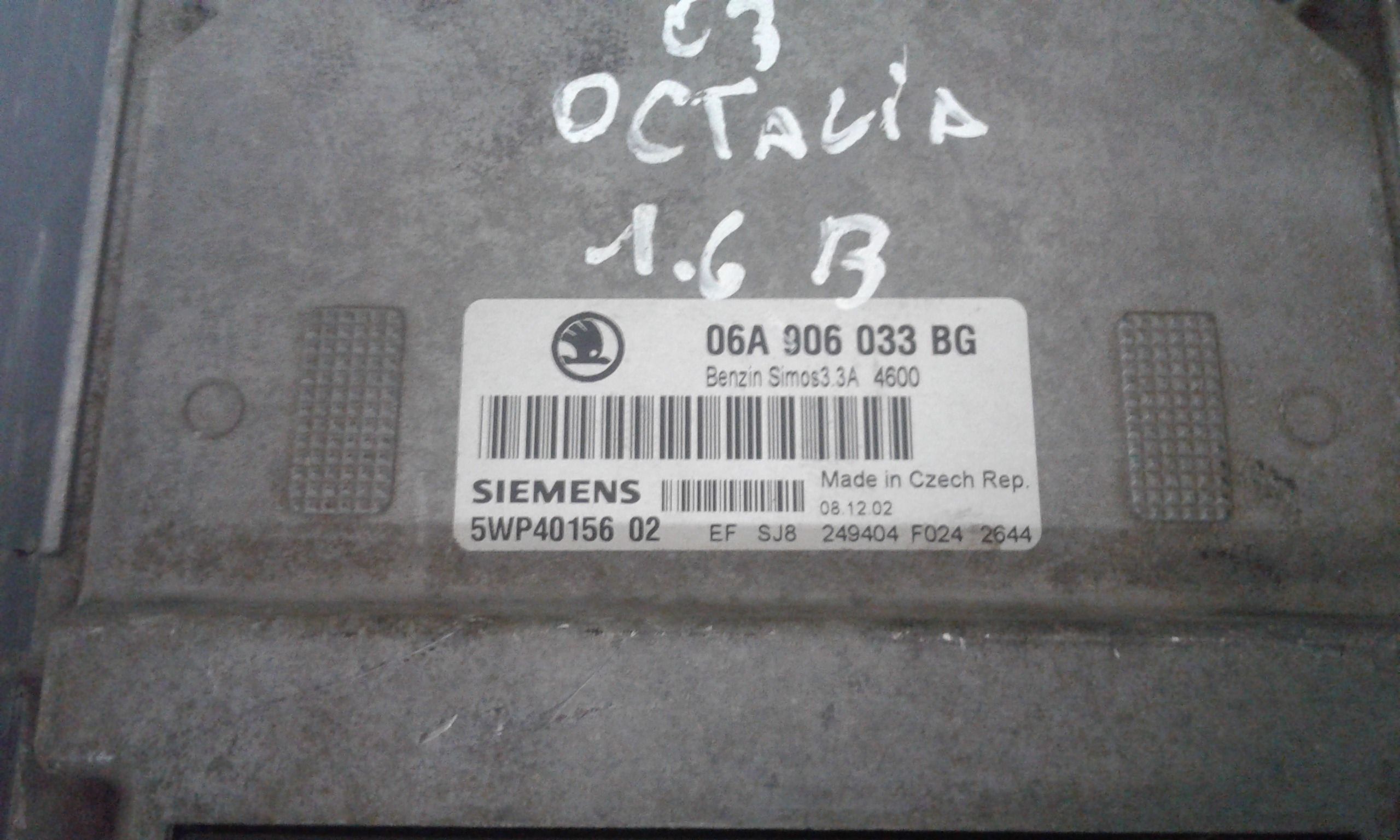 Centralina motore SKODA Octavia Berlina 2 Serie