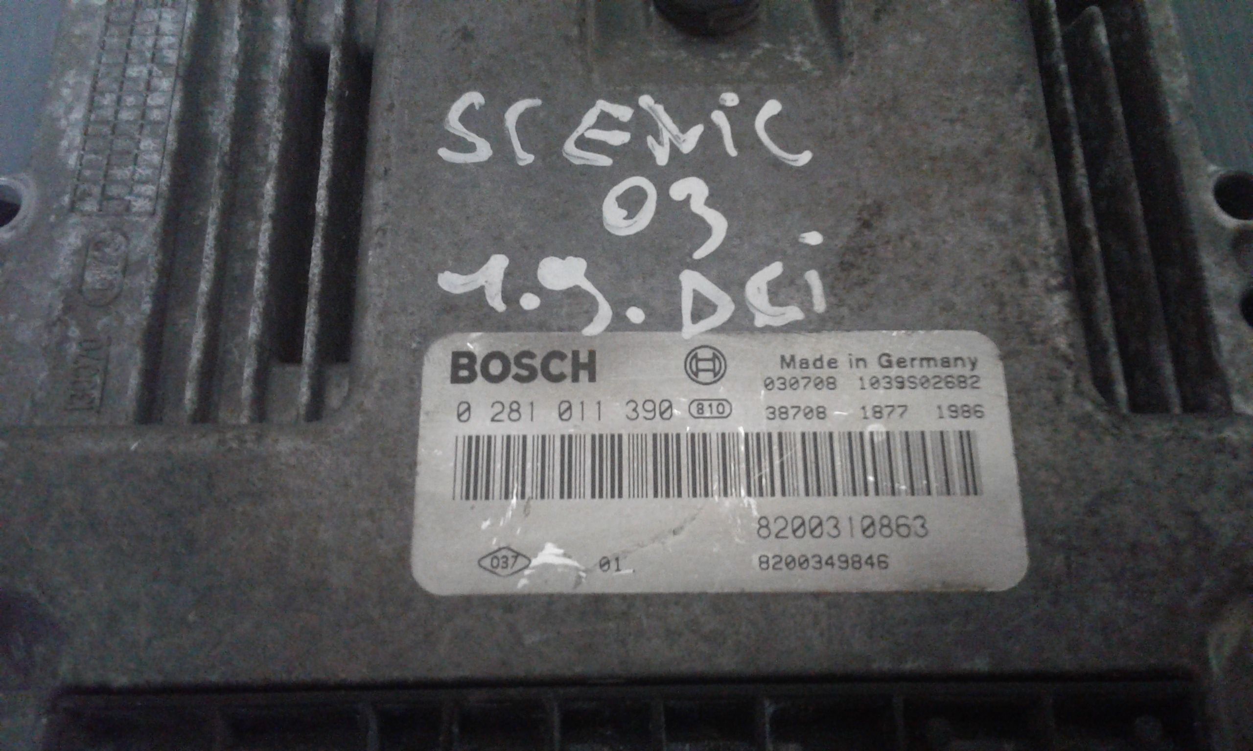 Centralina motore RENAULT Scenic 3 Serie