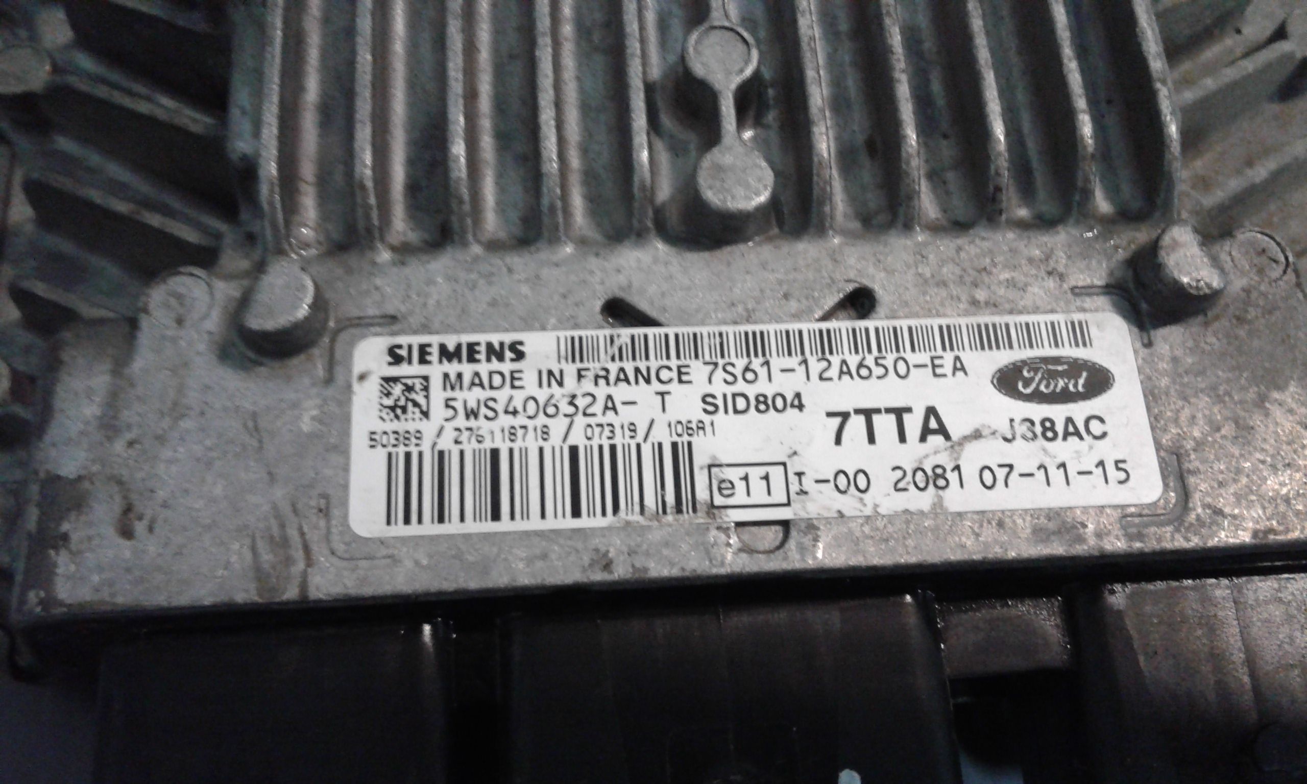 Centralina motore FORD Fiesta 5 Serie