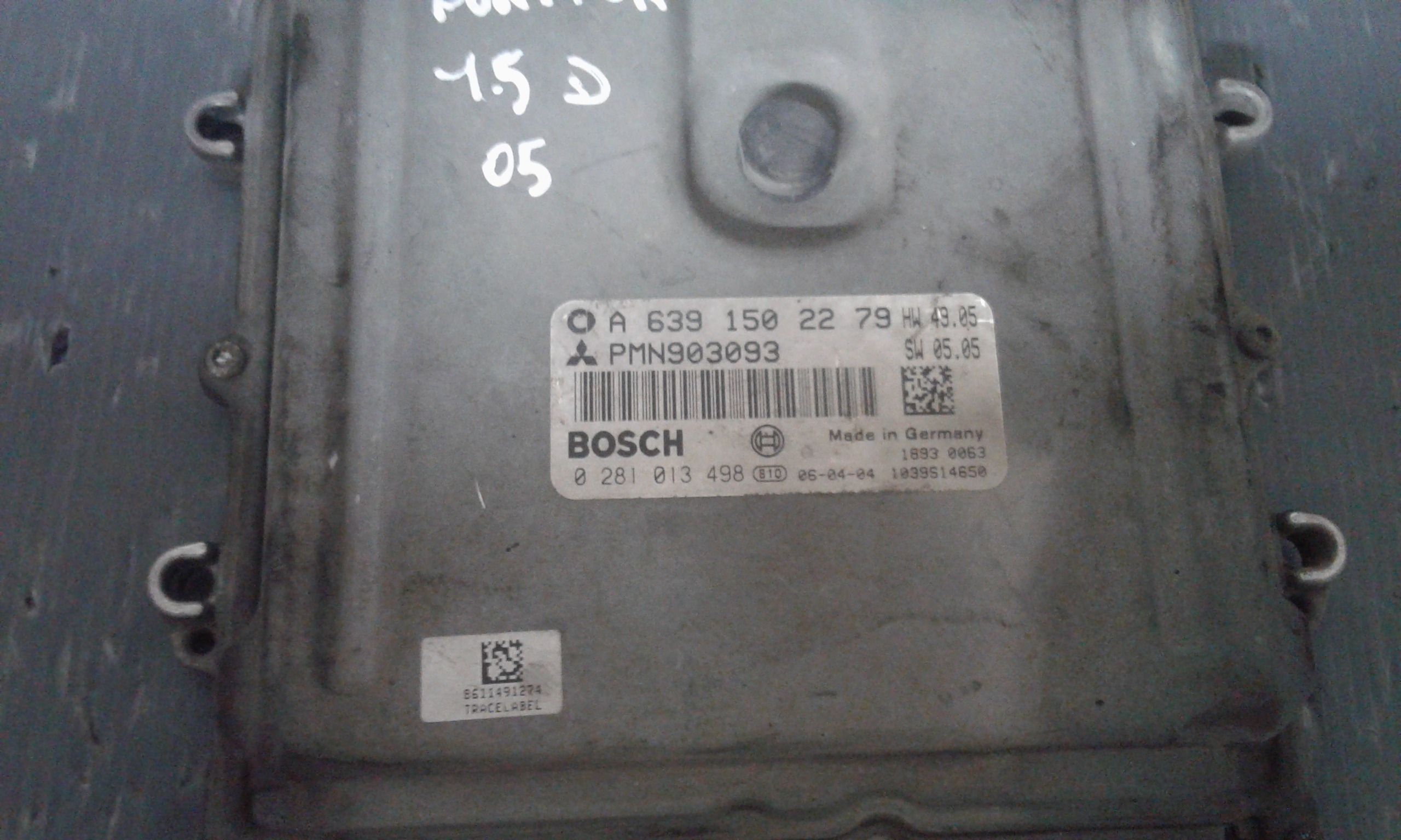 Centralina motore SMART Forfour 1 Serie