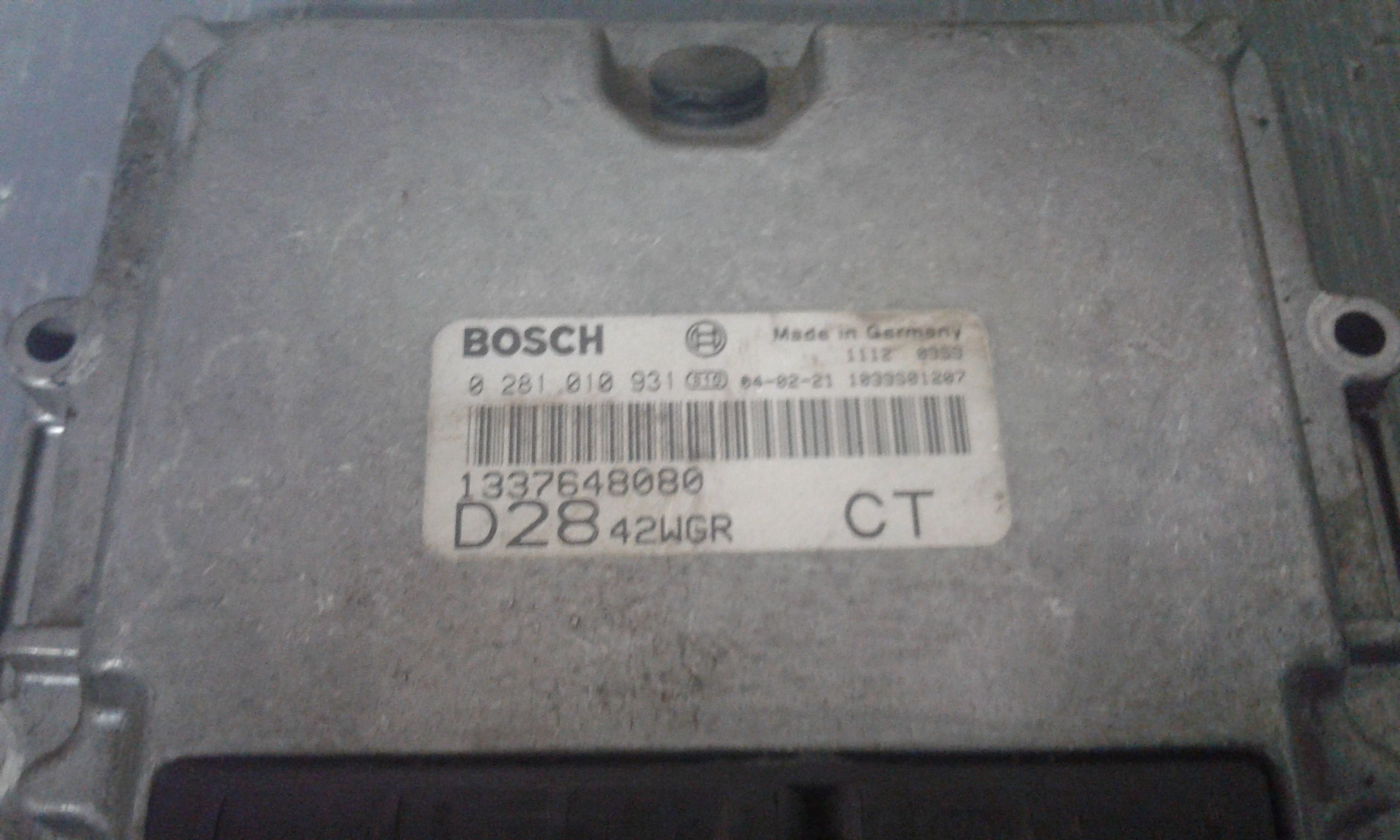 Centralina motore PEUGEOT Boxer 2 Serie