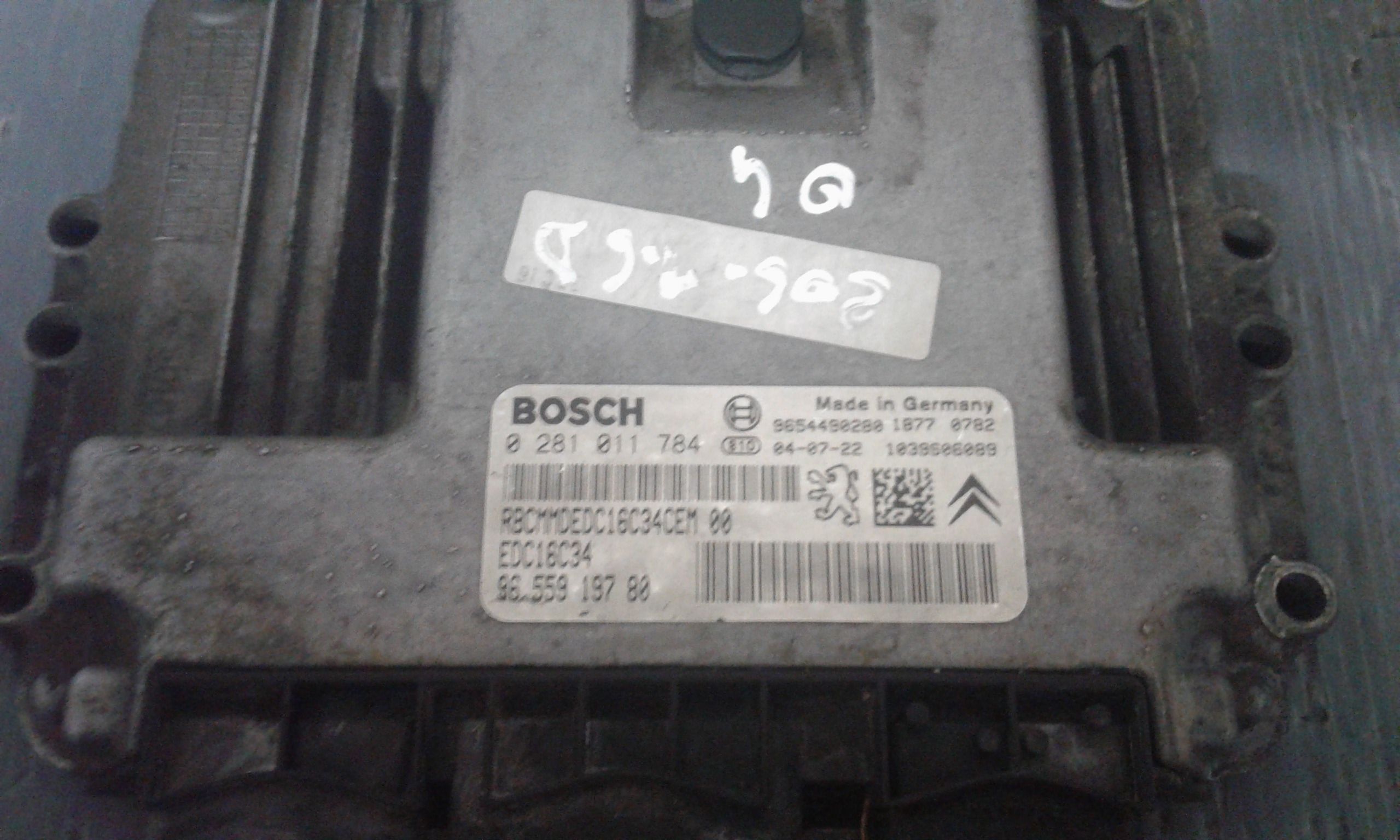 Centralina motore PEUGEOT 206 2 Serie