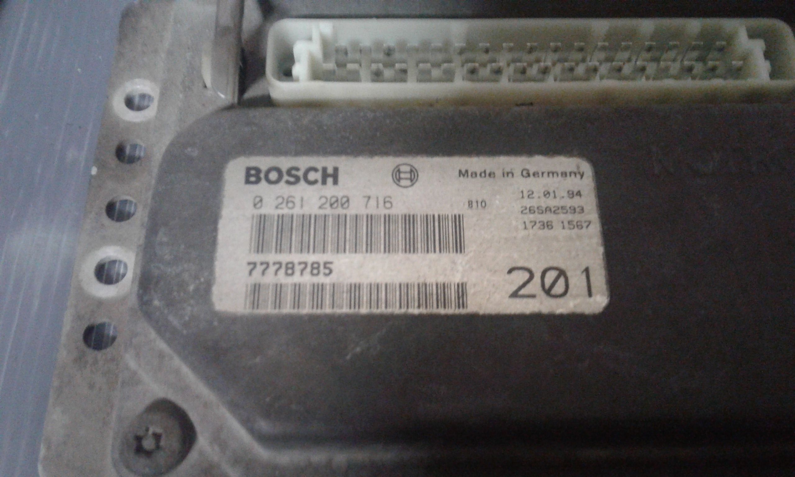 Centralina motore AUTOBIANCHI Y10 2 Serie