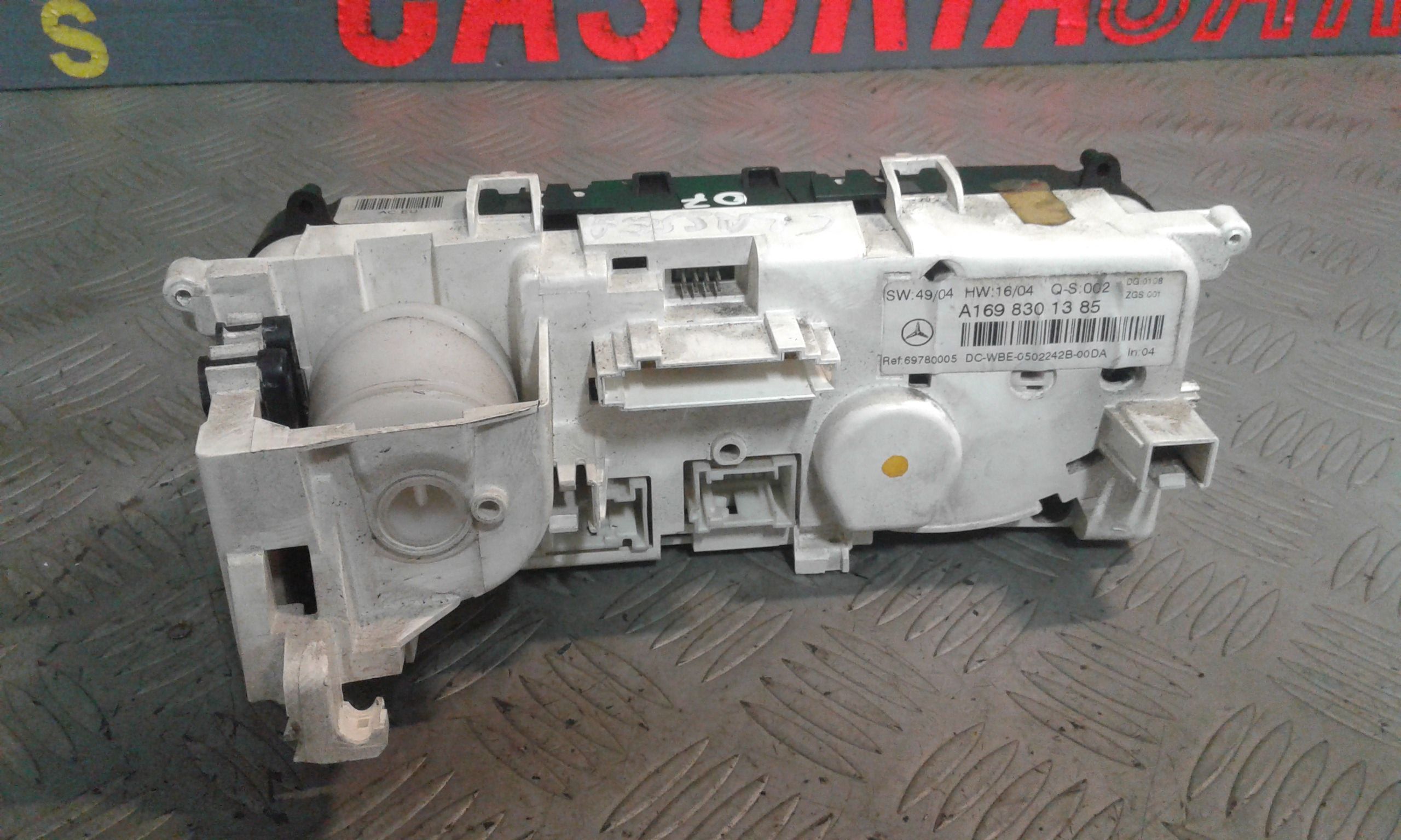 Comandi Clima MERCEDES Classe A W169 3 Serie