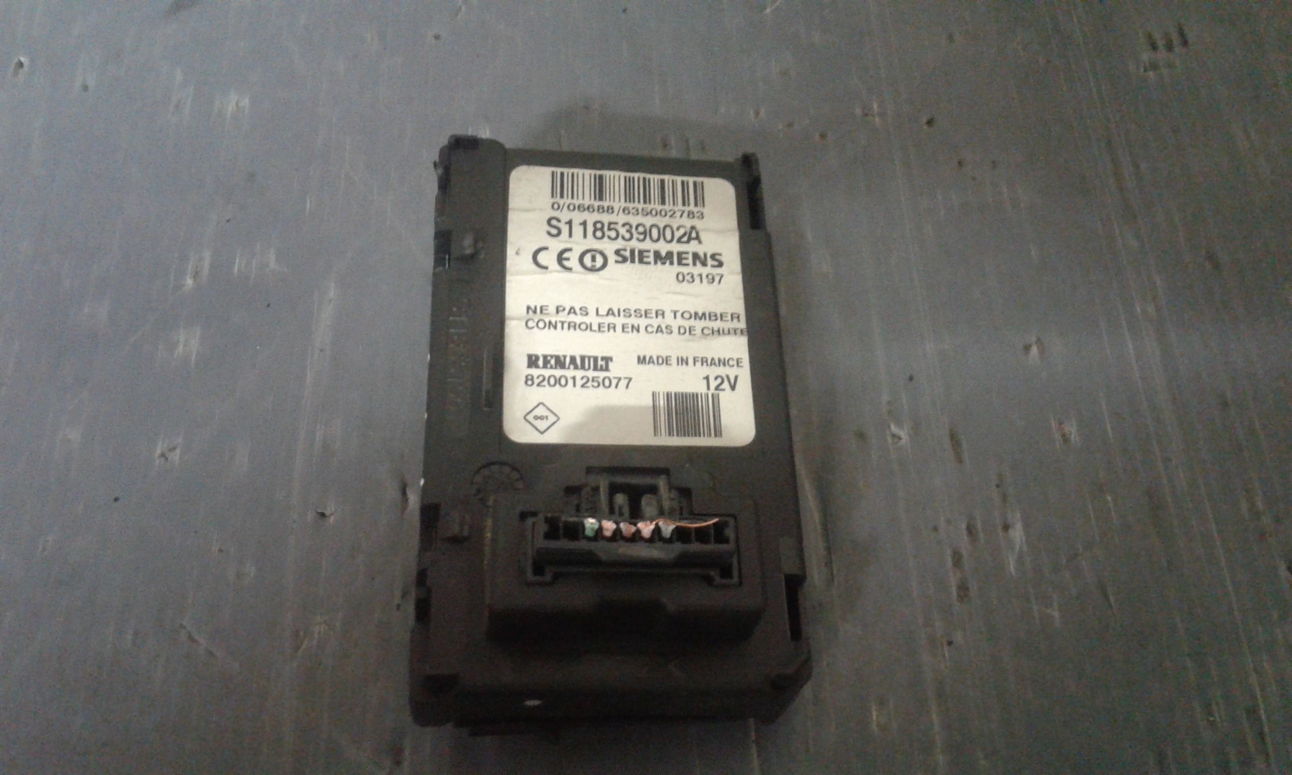 Blocchetto Accensione RENAULT Scenic 3 Serie