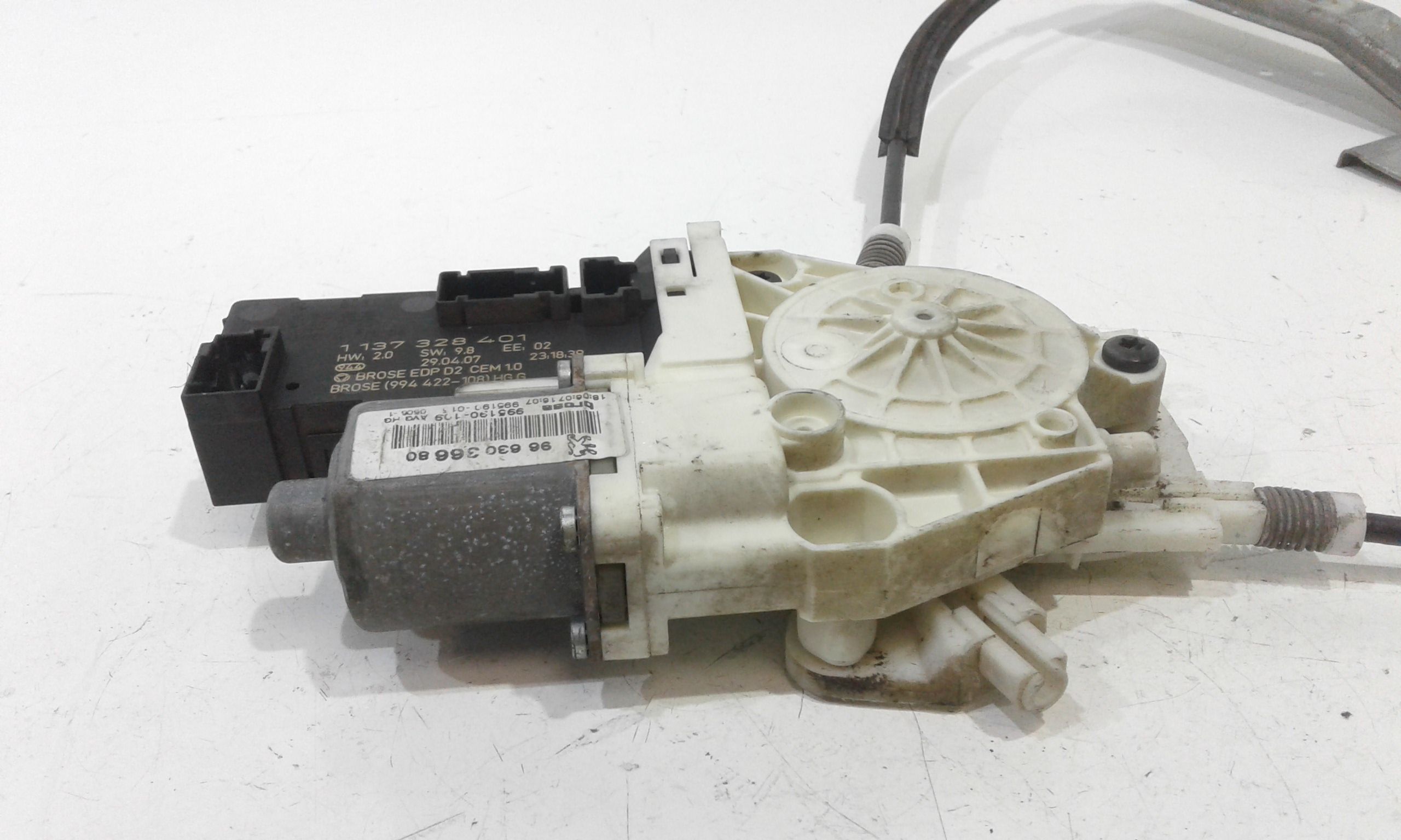 Cremagliera anteriore sinistra Guida PEUGEOT 407 Berlina