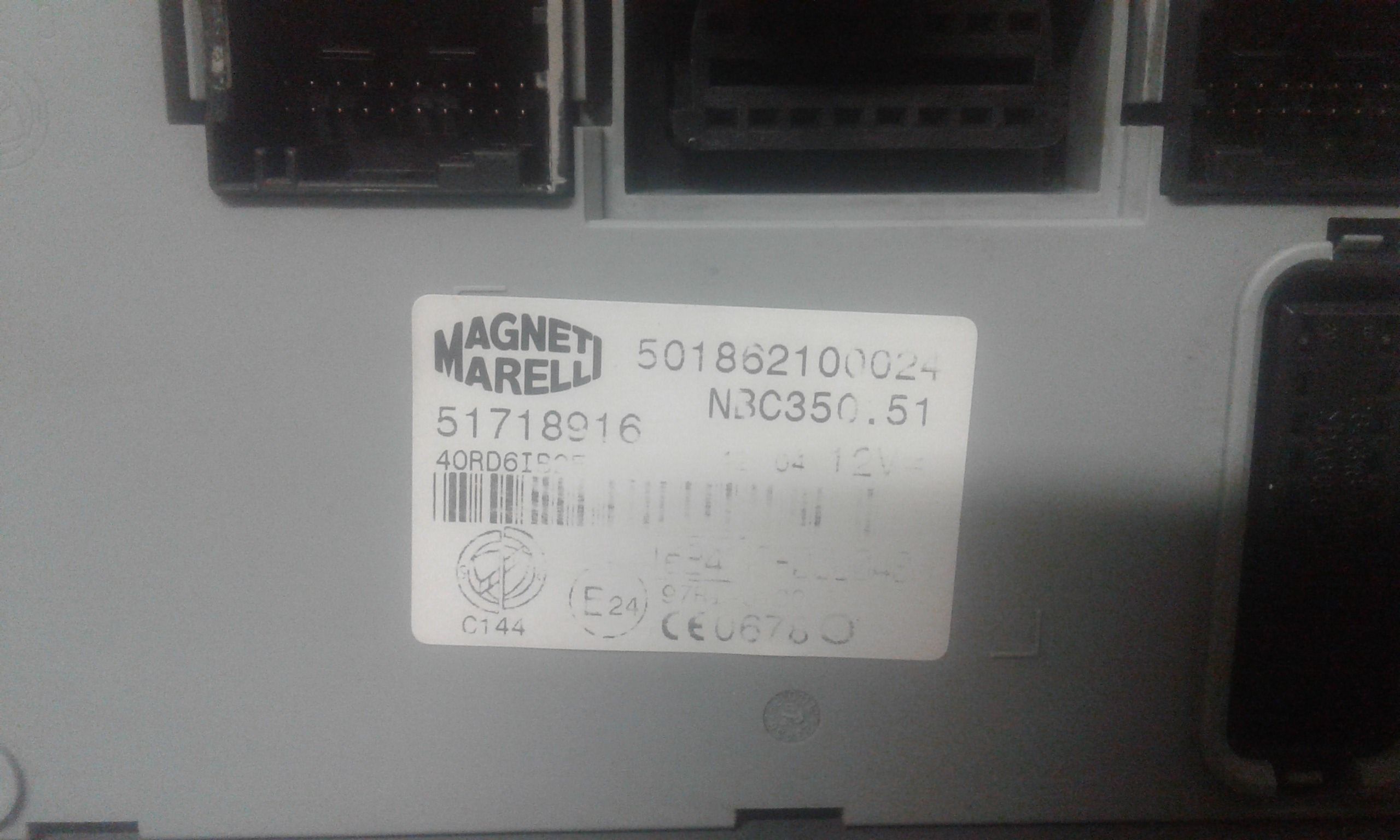 Body Computer FIAT Idea 1 Serie