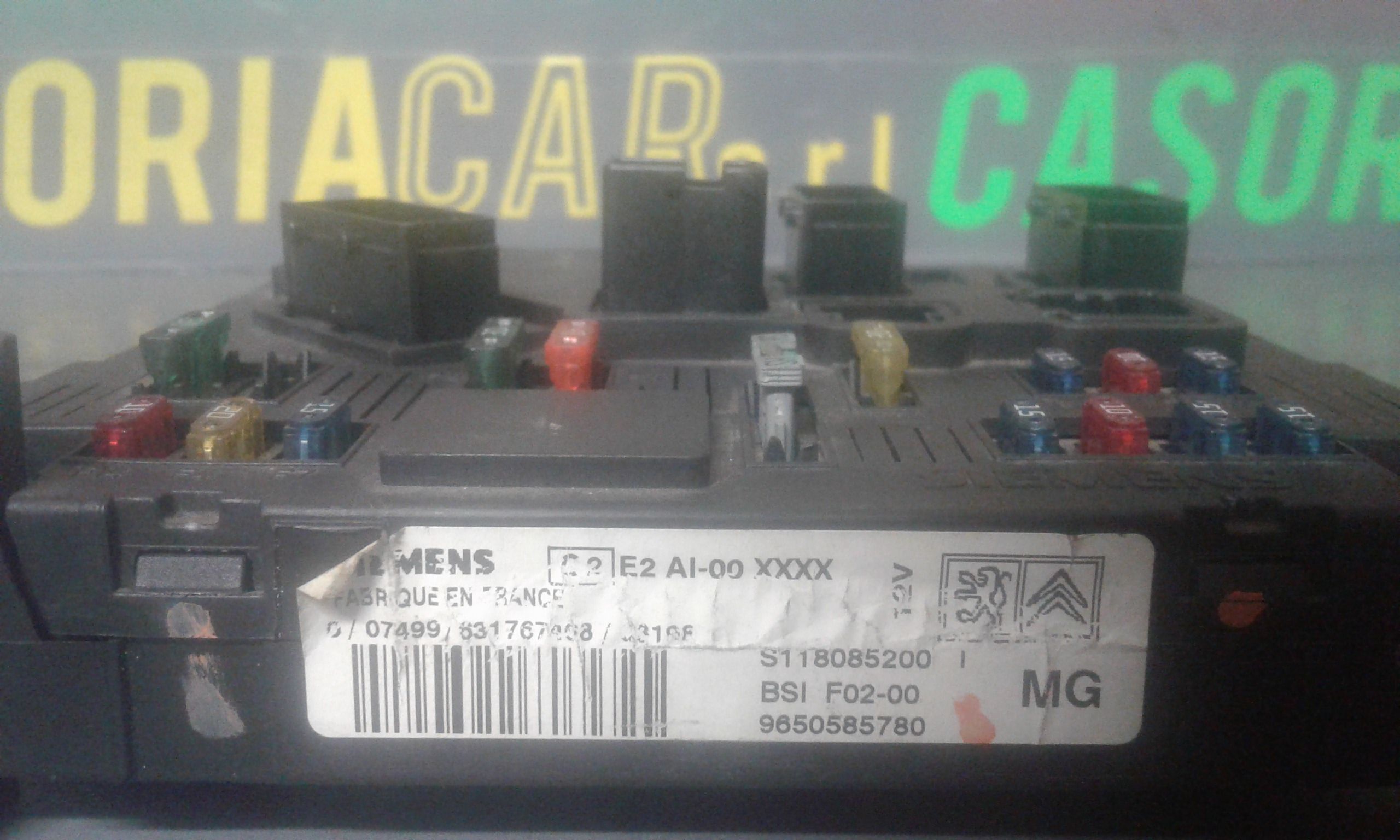 Body Computer CITROEN C2 1 Serie