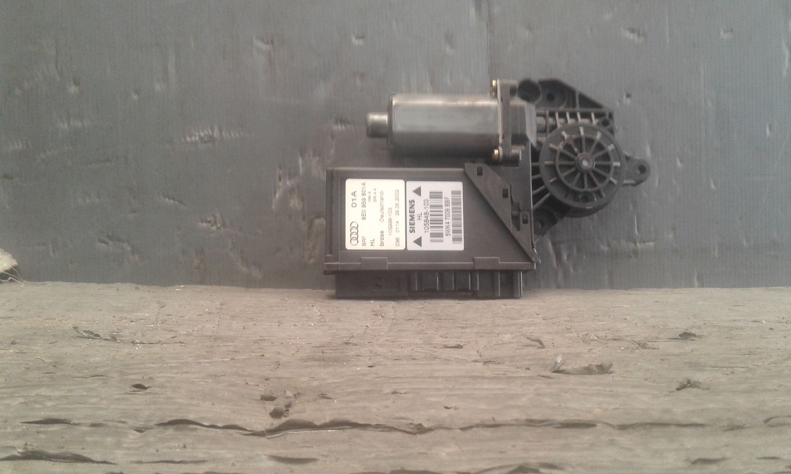 Motorino Alzavetro posteriore Sinistro AUDI A4 Avant 2 Serie