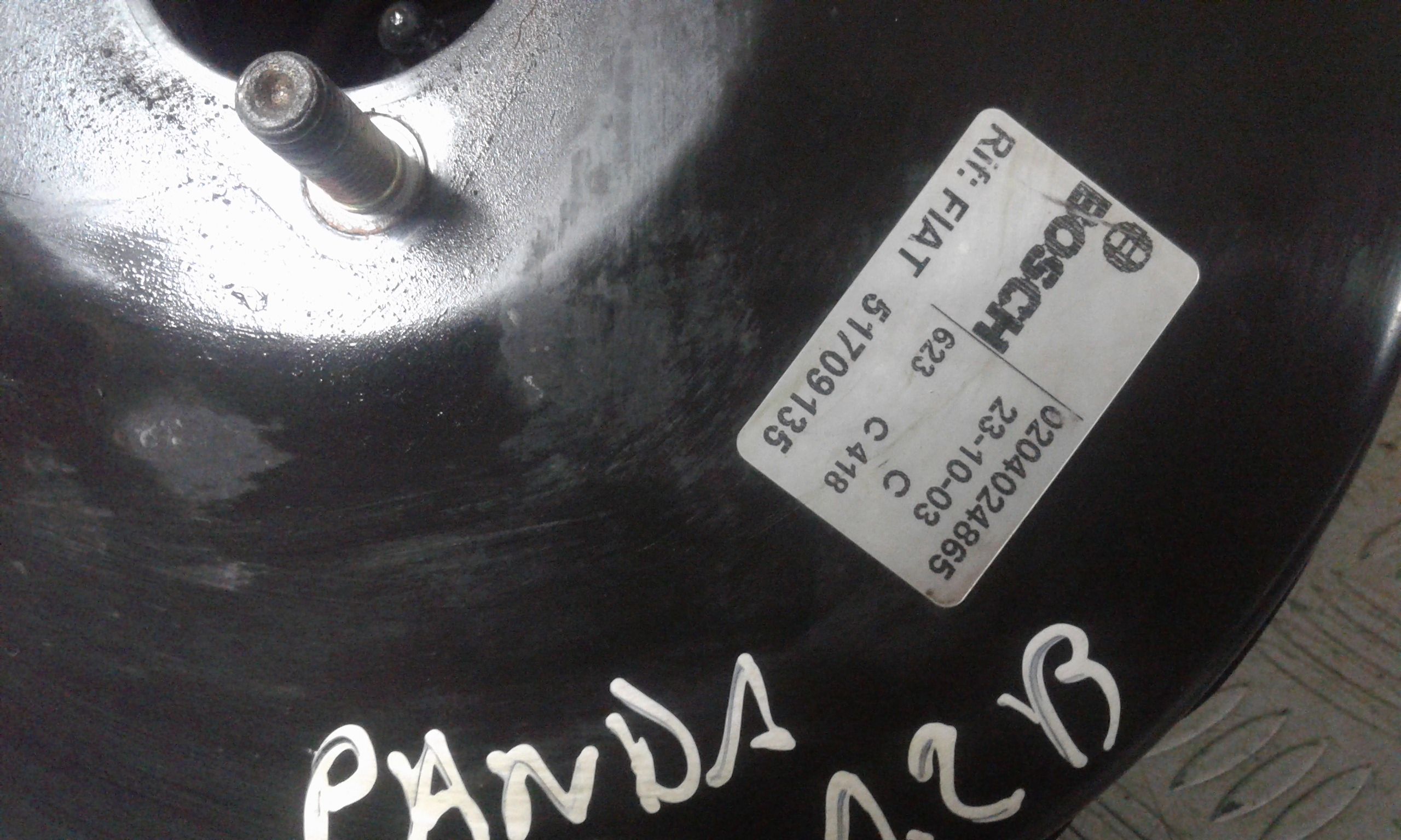 Servofreno FIAT Panda 2 Serie