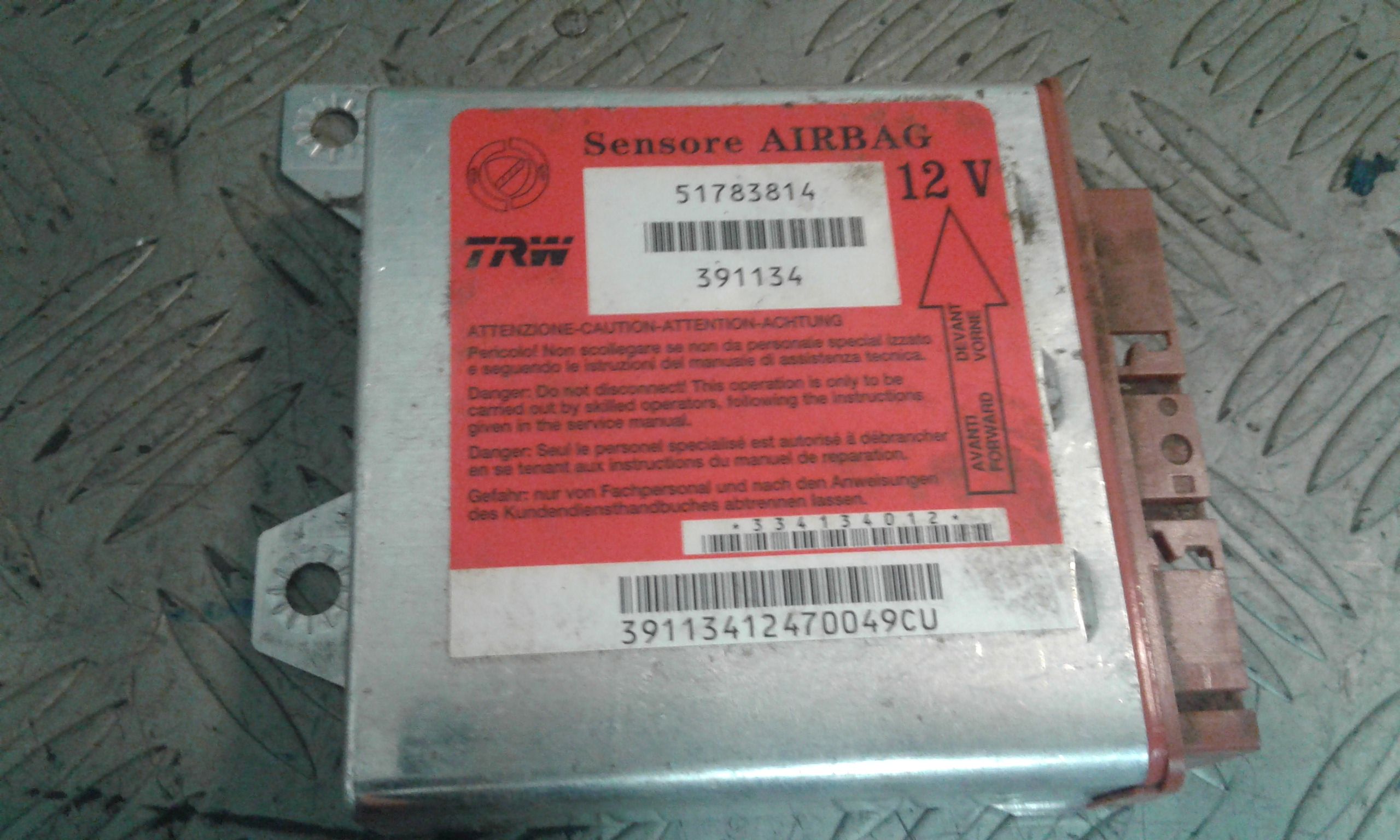 Centralina Airbag FIAT Idea 2 Serie