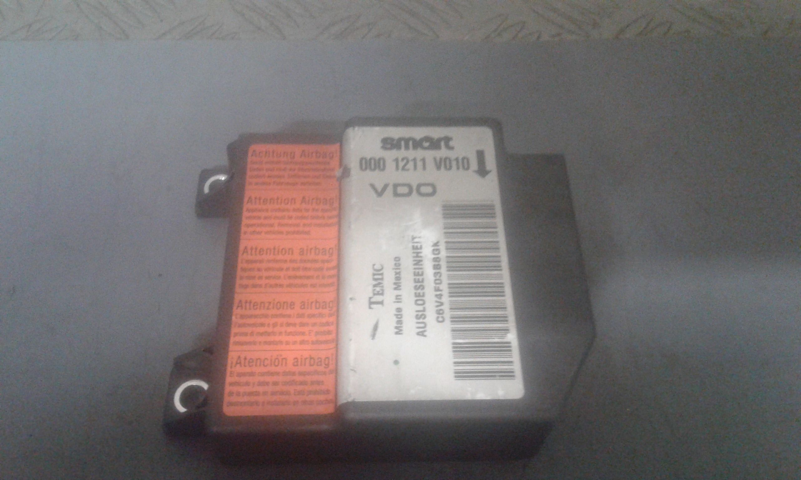 Centralina Airbag SMART ForTwo Coup 1 Serie