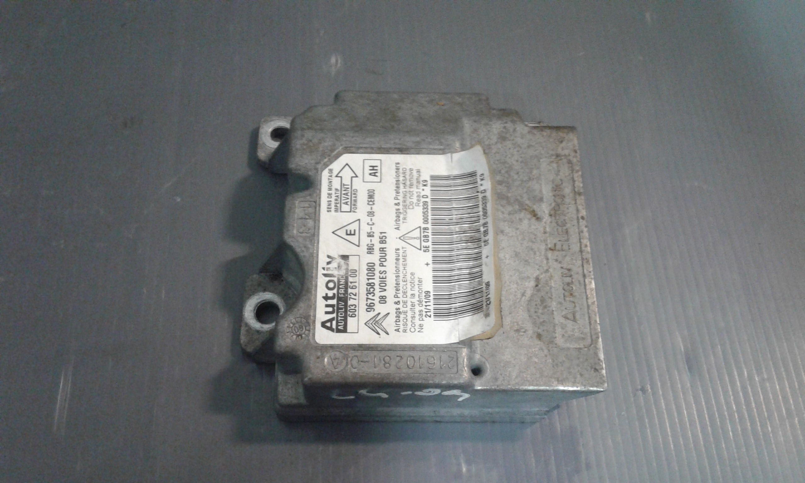 Centralina Airbag CITROEN C4 Berlina