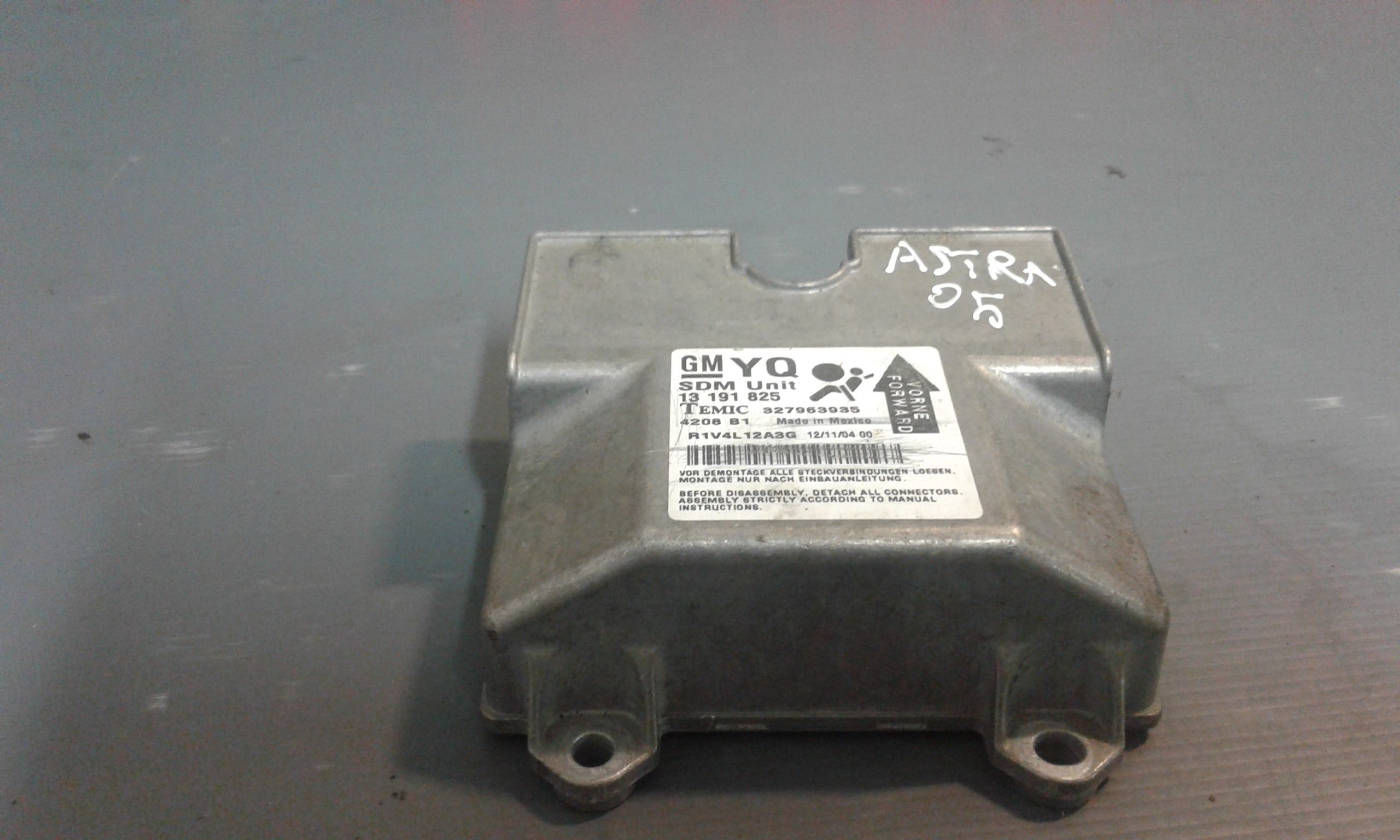 Centralina Airbag OPEL Astra H Berlina