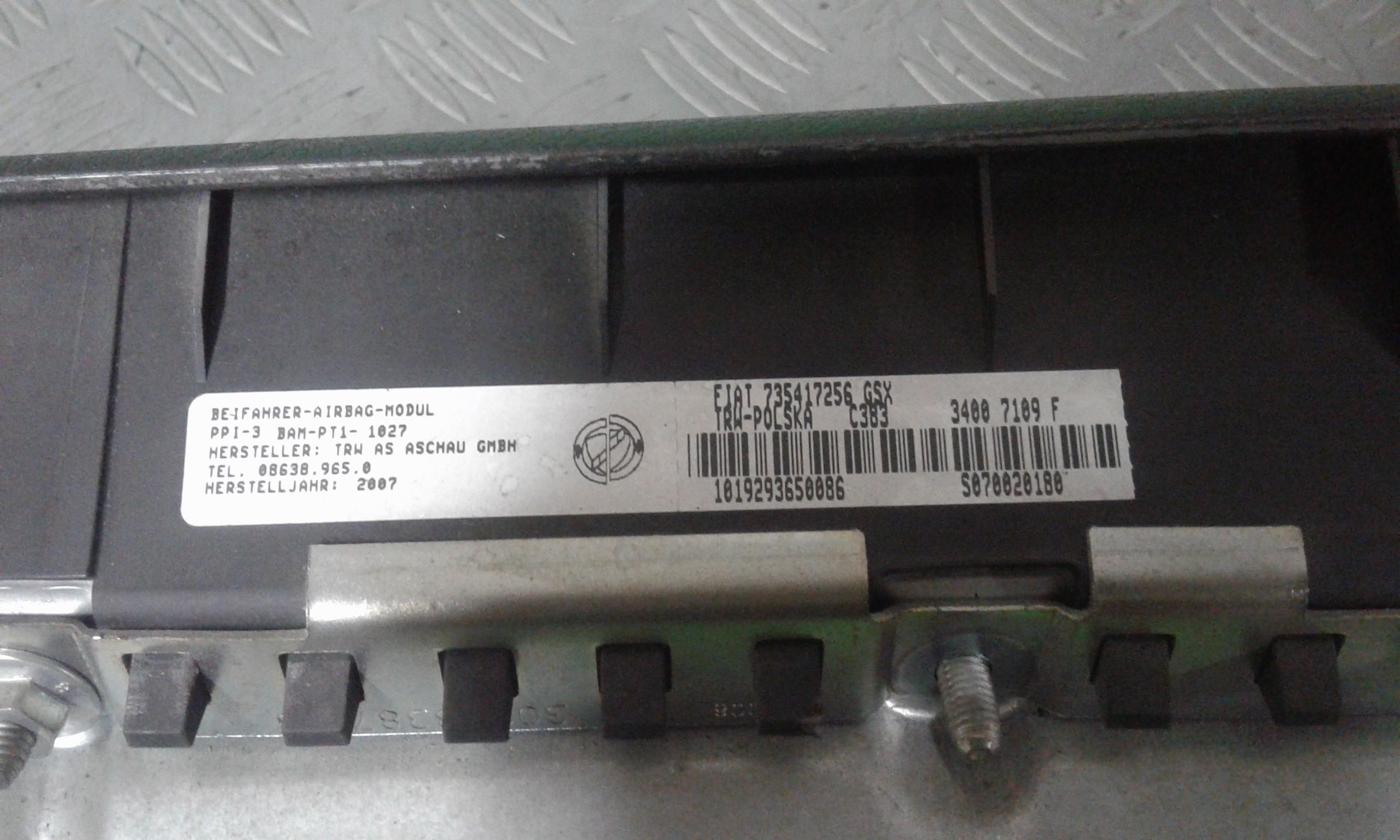 Airbag Passeggero FIAT Panda 2 Serie