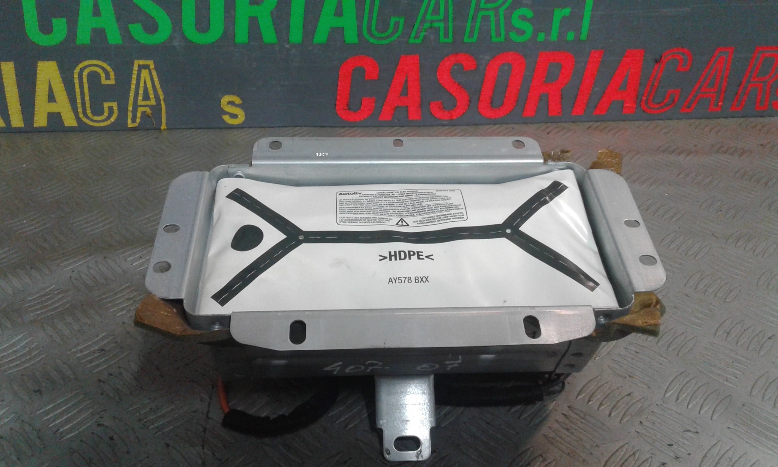 Airbag Passeggero PEUGEOT 407 Berlina