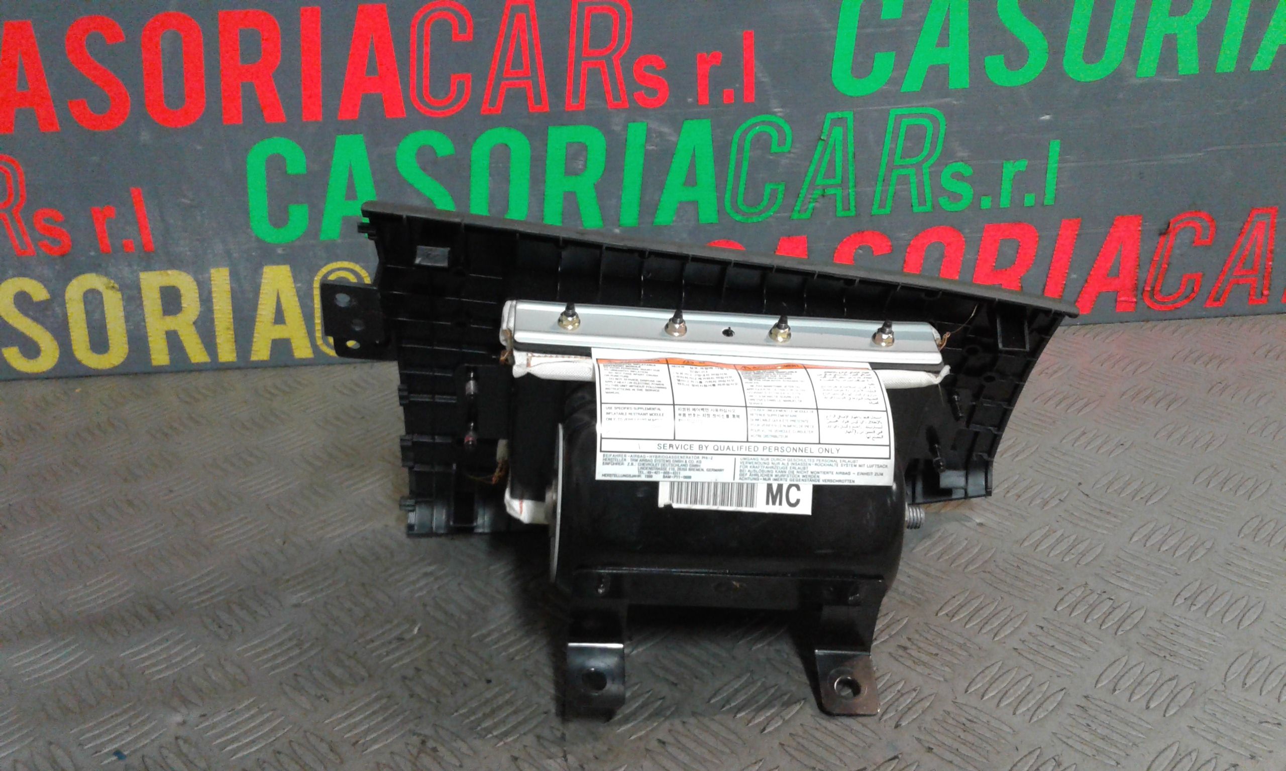 Airbag Passeggero CHEVROLET Matiz 4 Serie