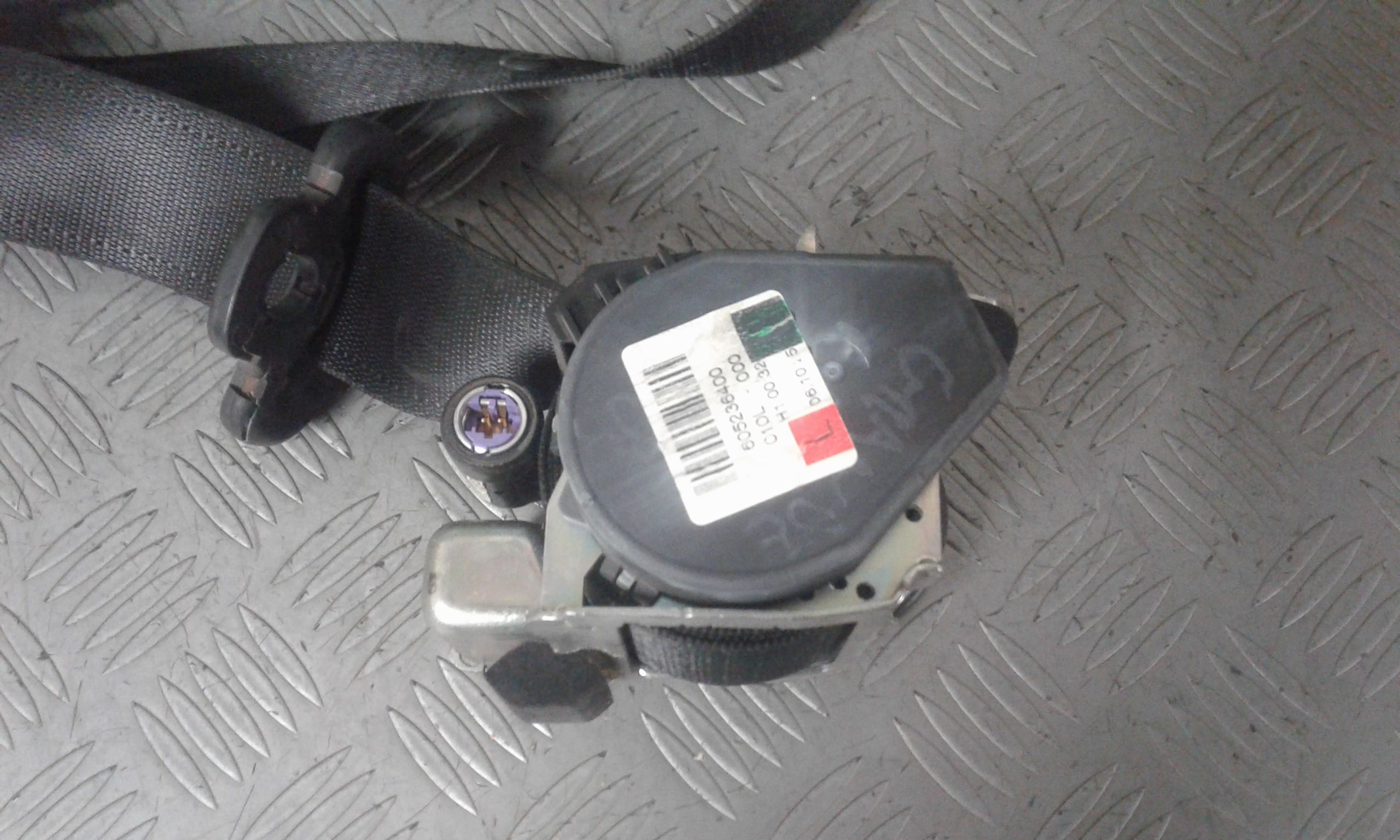 Cintura di Sicurezza anteriore Sinistra con pretensionatore FIAT Grande Punto 1 Serie