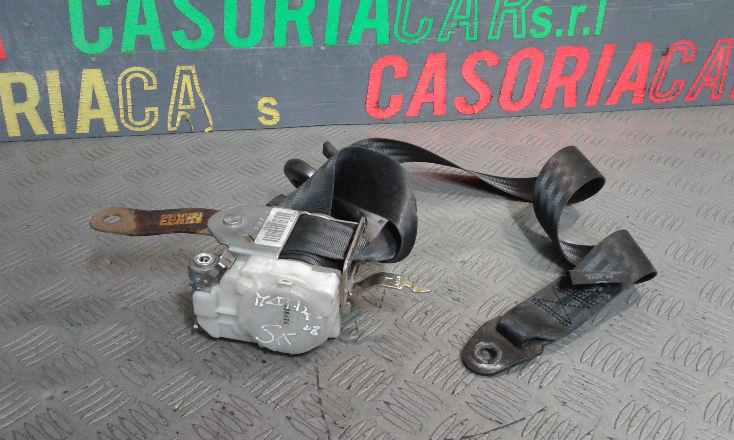 Cintura di Sicurezza anteriore Sinistra con pretensionatore CHEVROLET Matiz 4 Serie