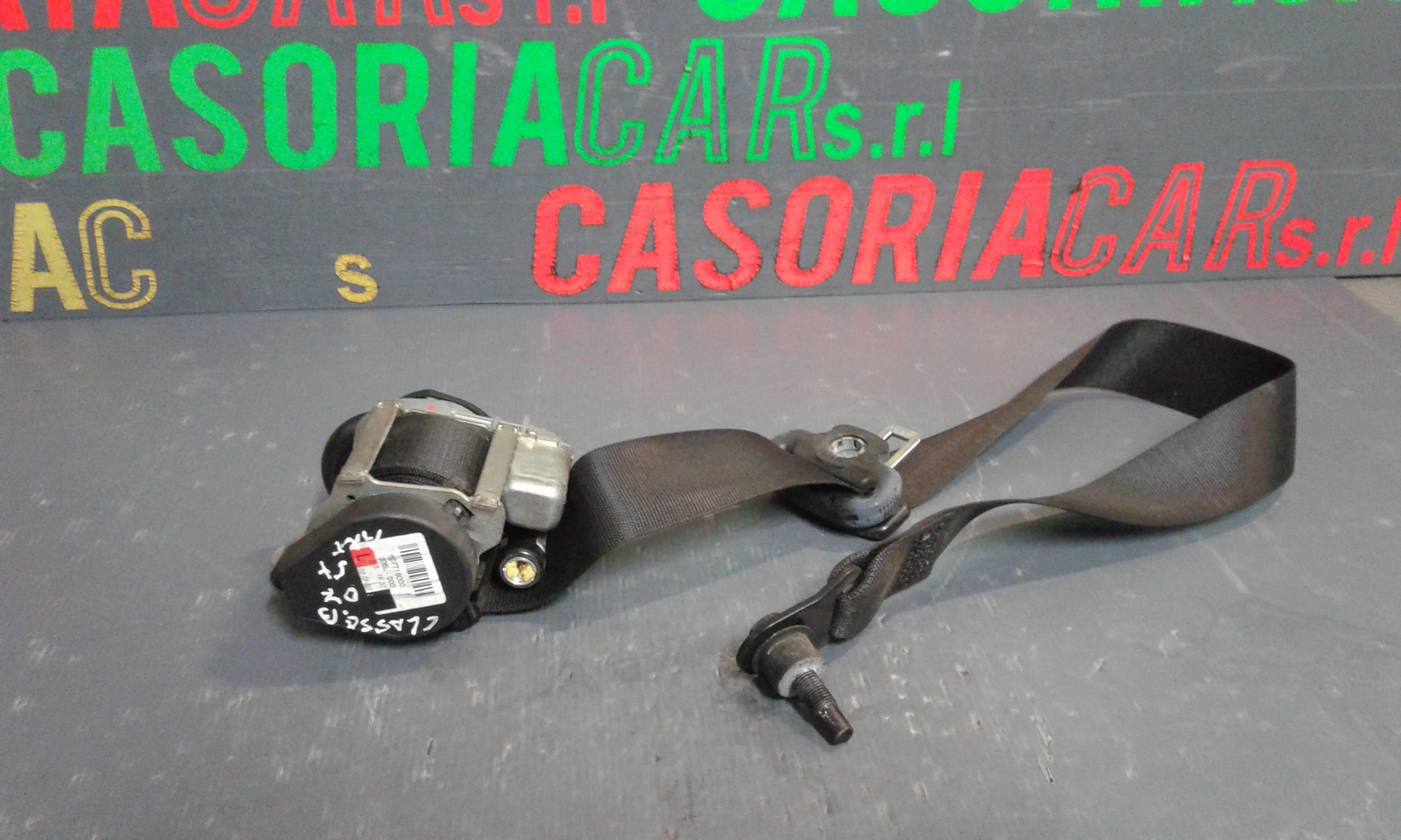 Cintura di Sicurezza anteriore Sinistra con pretensionatore MERCEDES Classe B W245 1 Serie