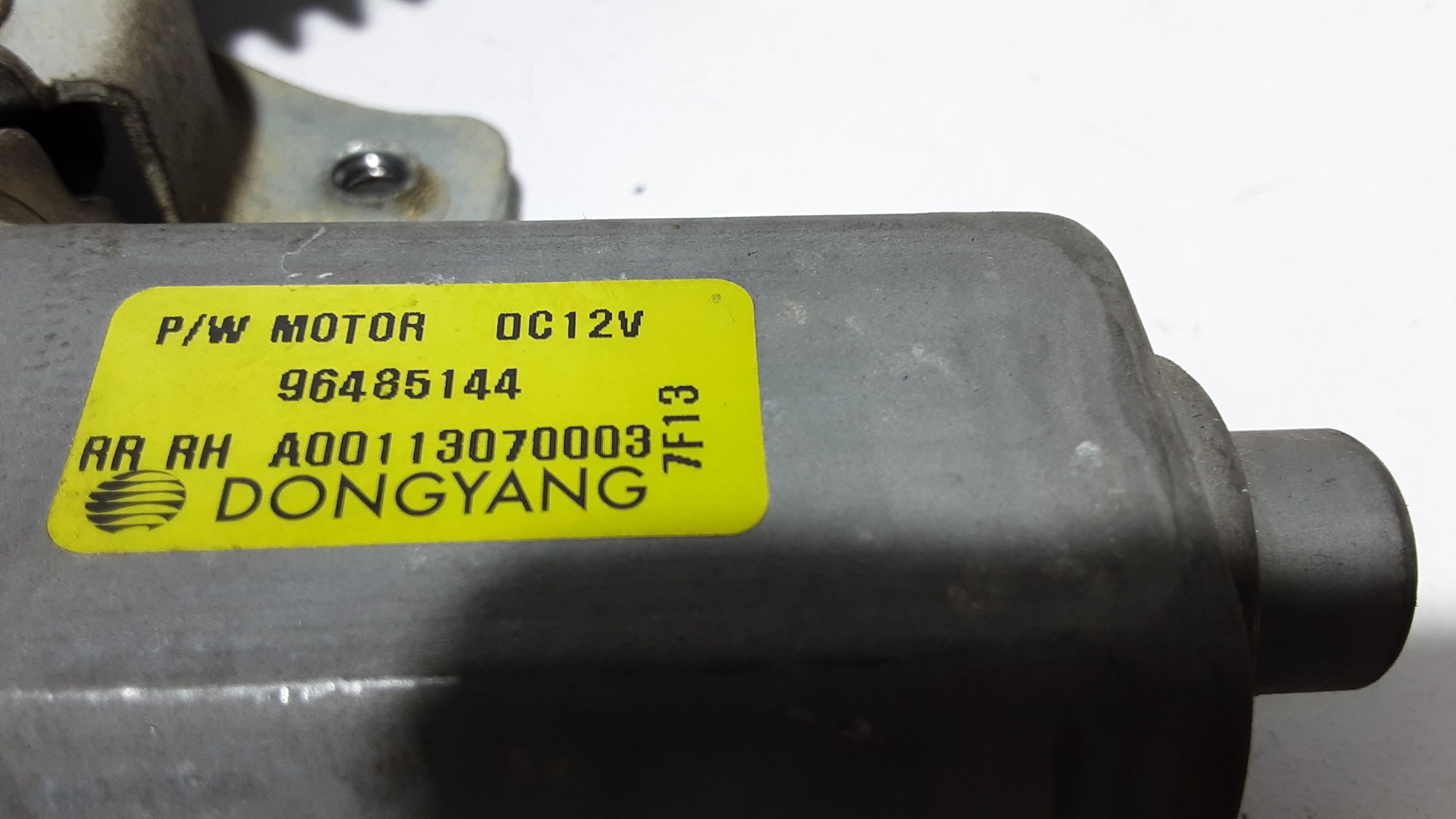 Cremagliera posteriore destra passeggero CHEVROLET Matiz 3 Serie