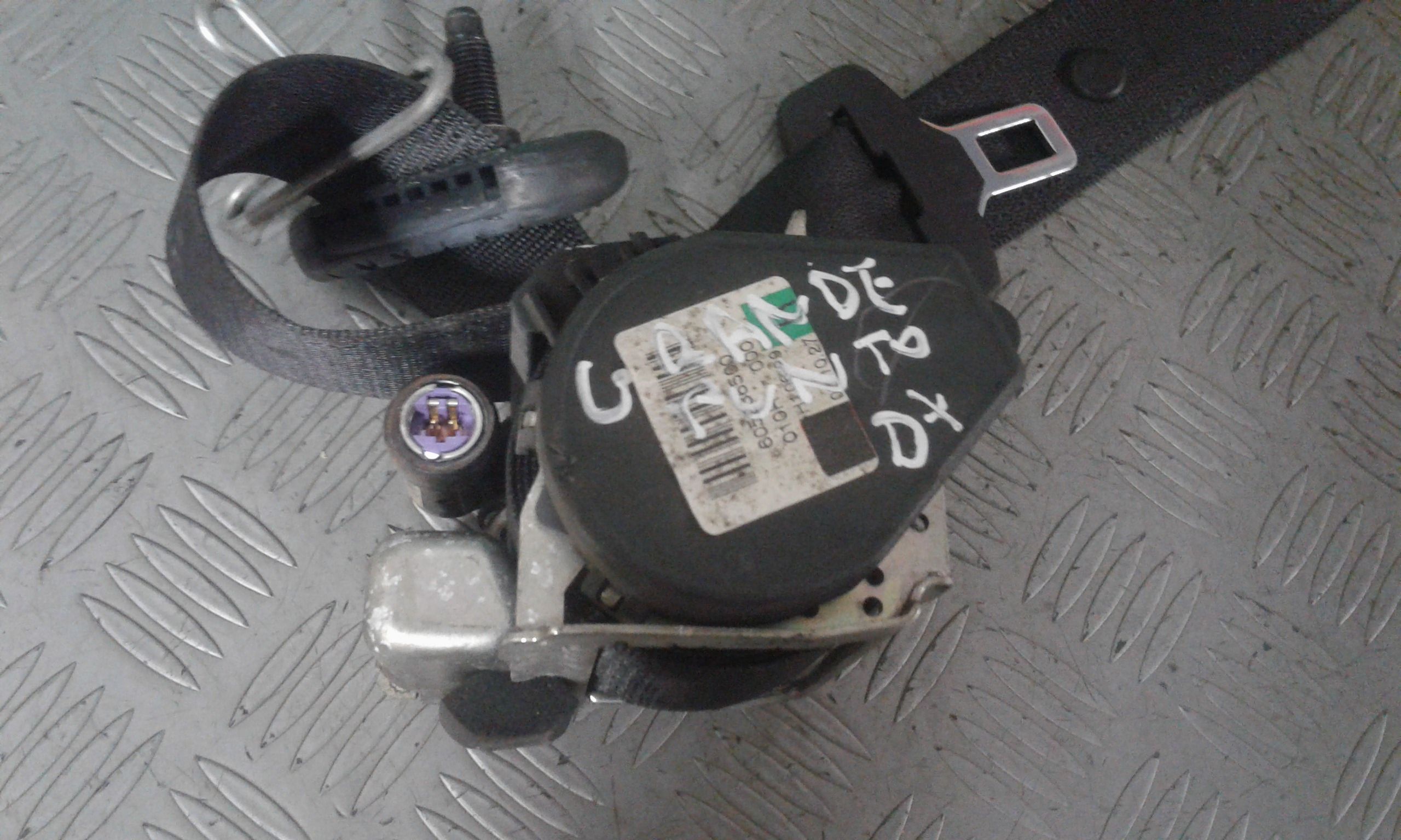 Cintura di Sicurezza anteriore Destra con pretensionatore FIAT Grande Punto 1 Serie