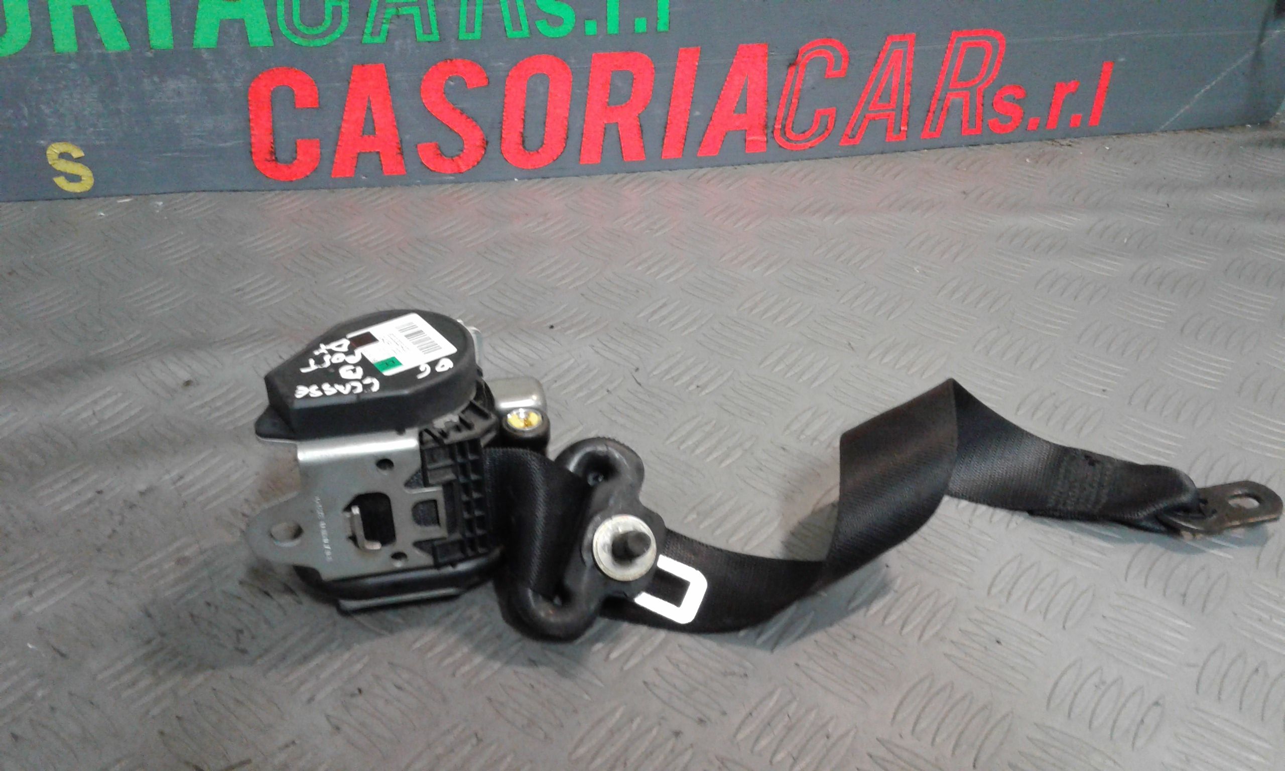 Cintura di sicurezza Posteriore DX passeggero con pretension MERCEDES Classe B W245 1 Serie