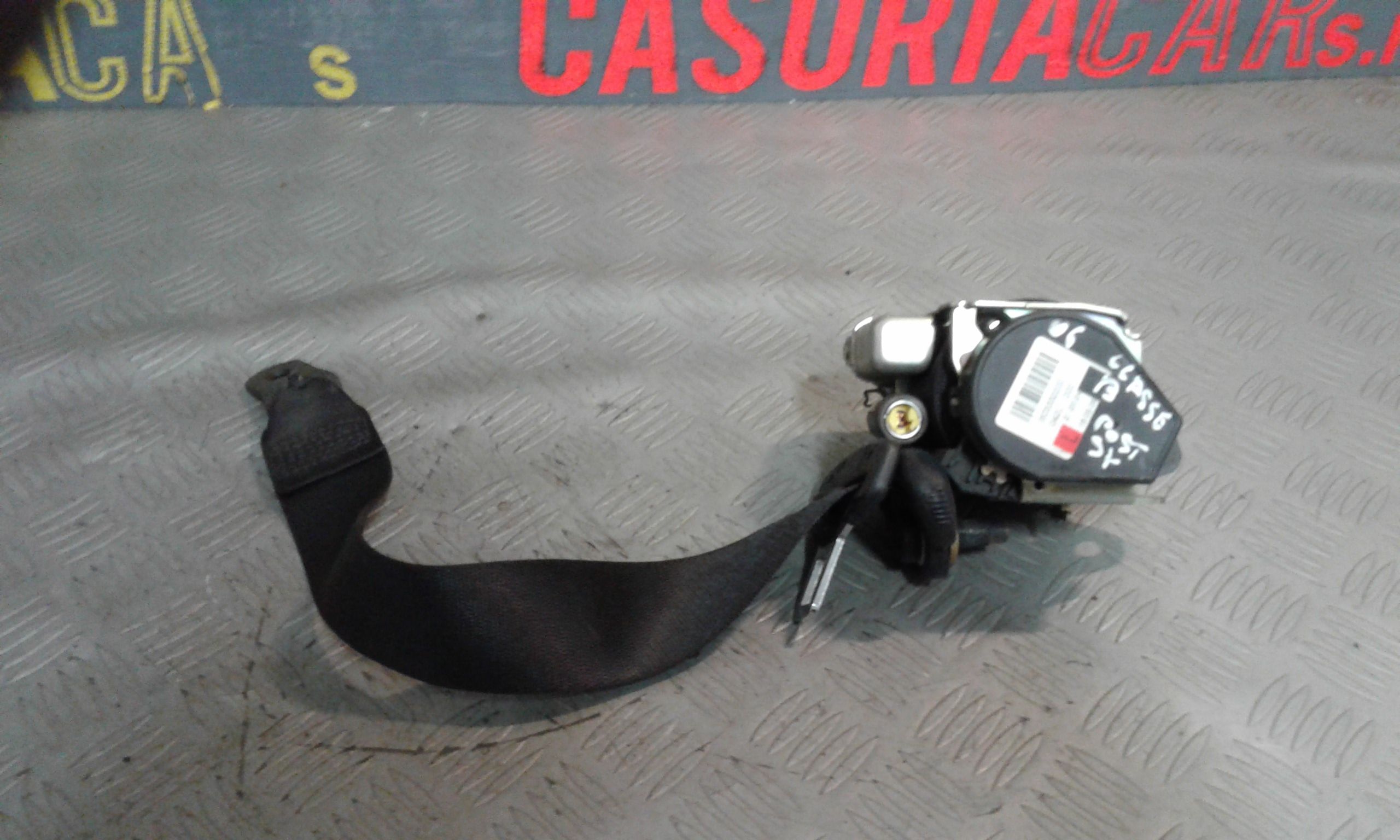 Cintura di sicurezza Posteriore SX guida con pretensionatore MERCEDES Classe B W245 1 Serie