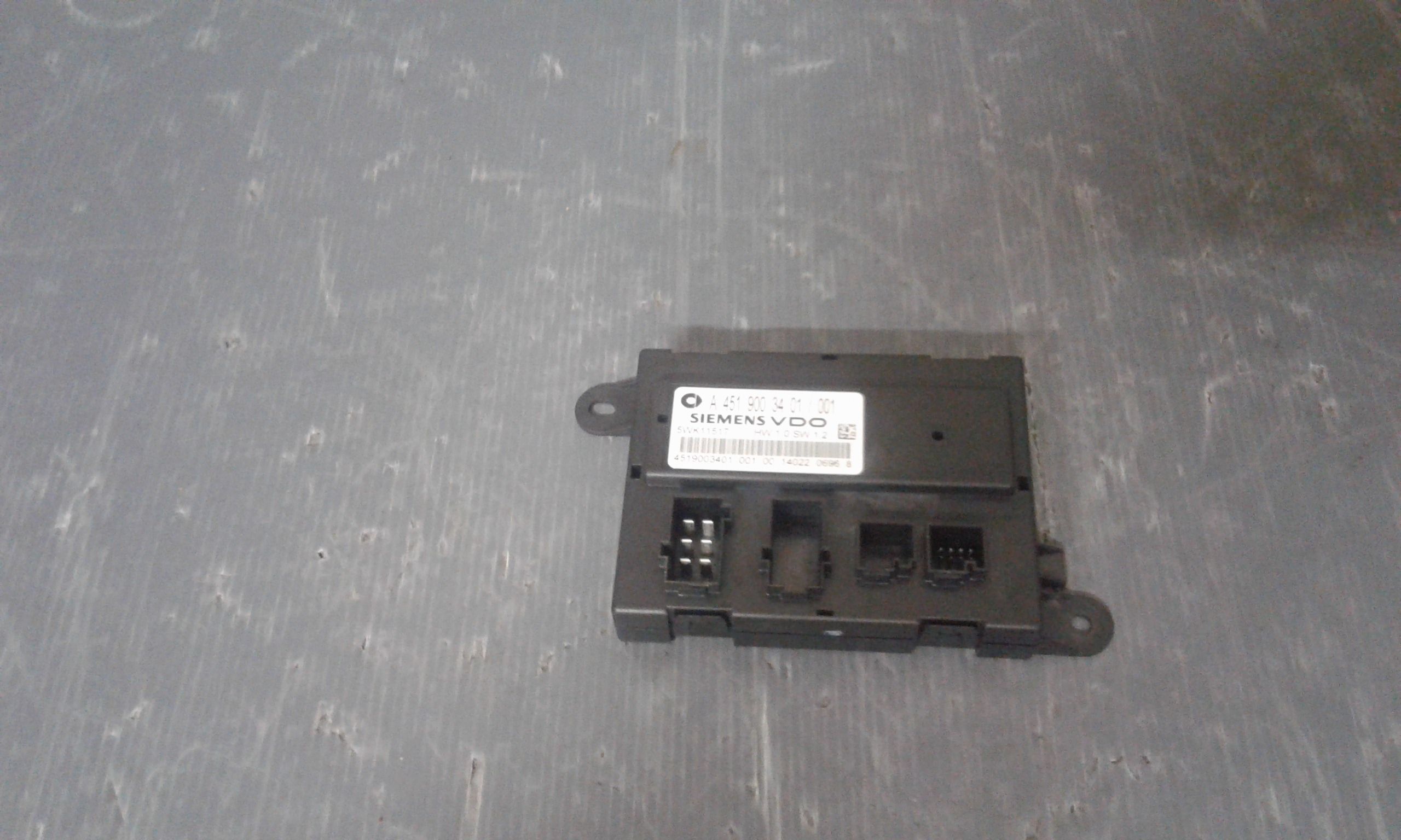 Centralina chiusure SMART Fortwo Coup 3 Serie