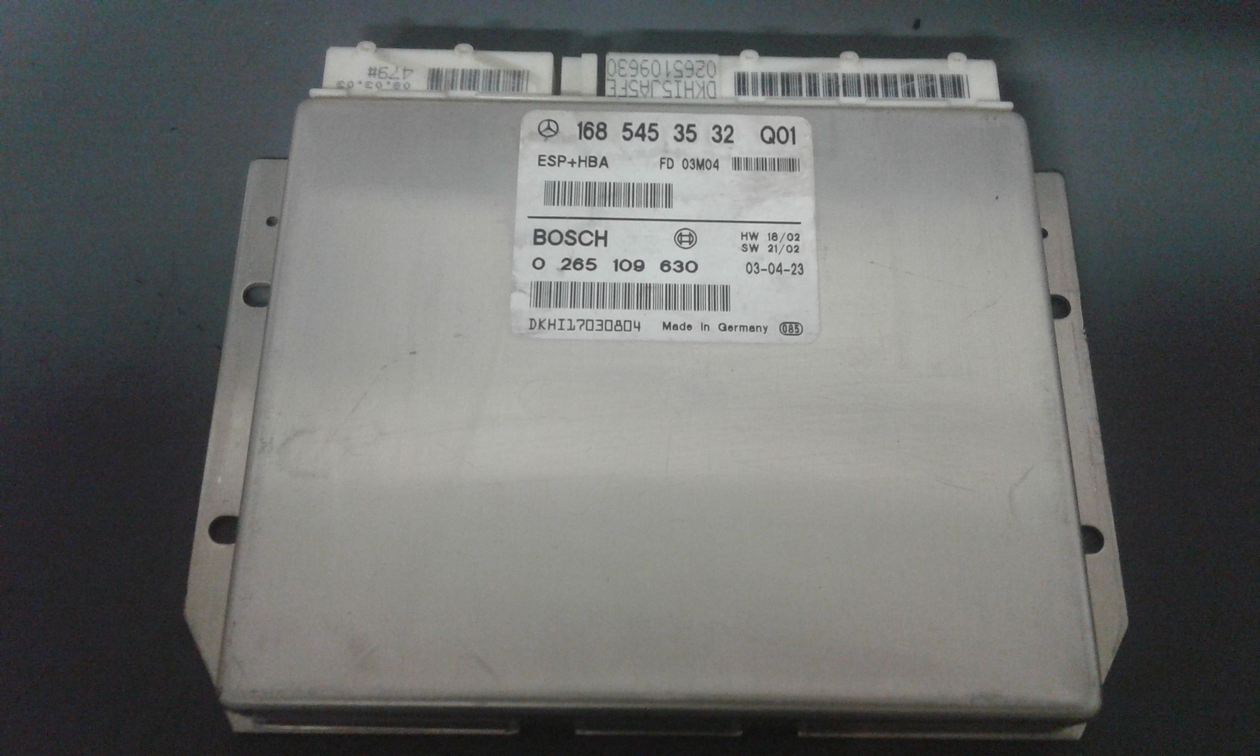 ESP MERCEDES Classe A W168 2 Serie