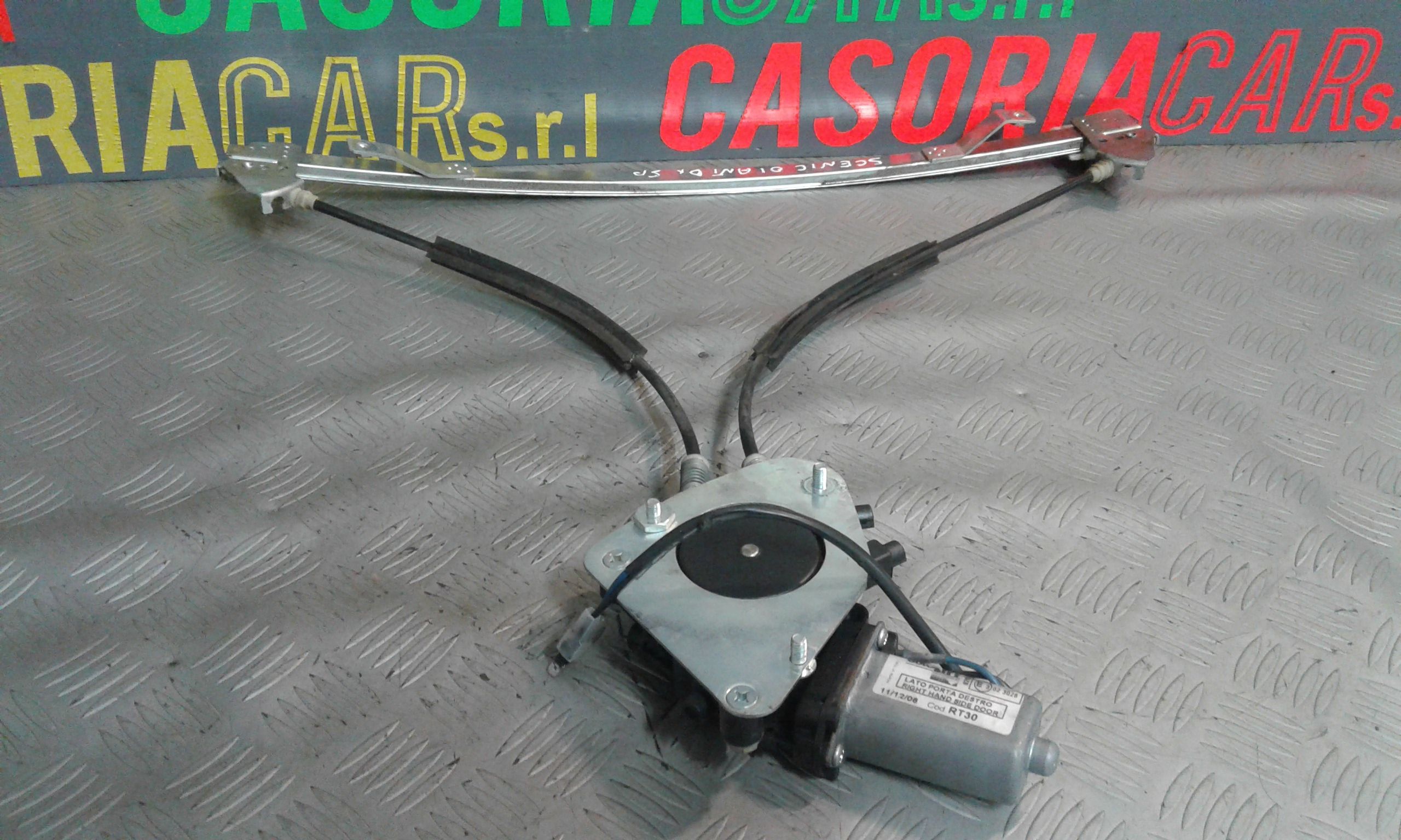 Cremagliera anteriore destra passeggero RENAULT Scenic 2 Serie