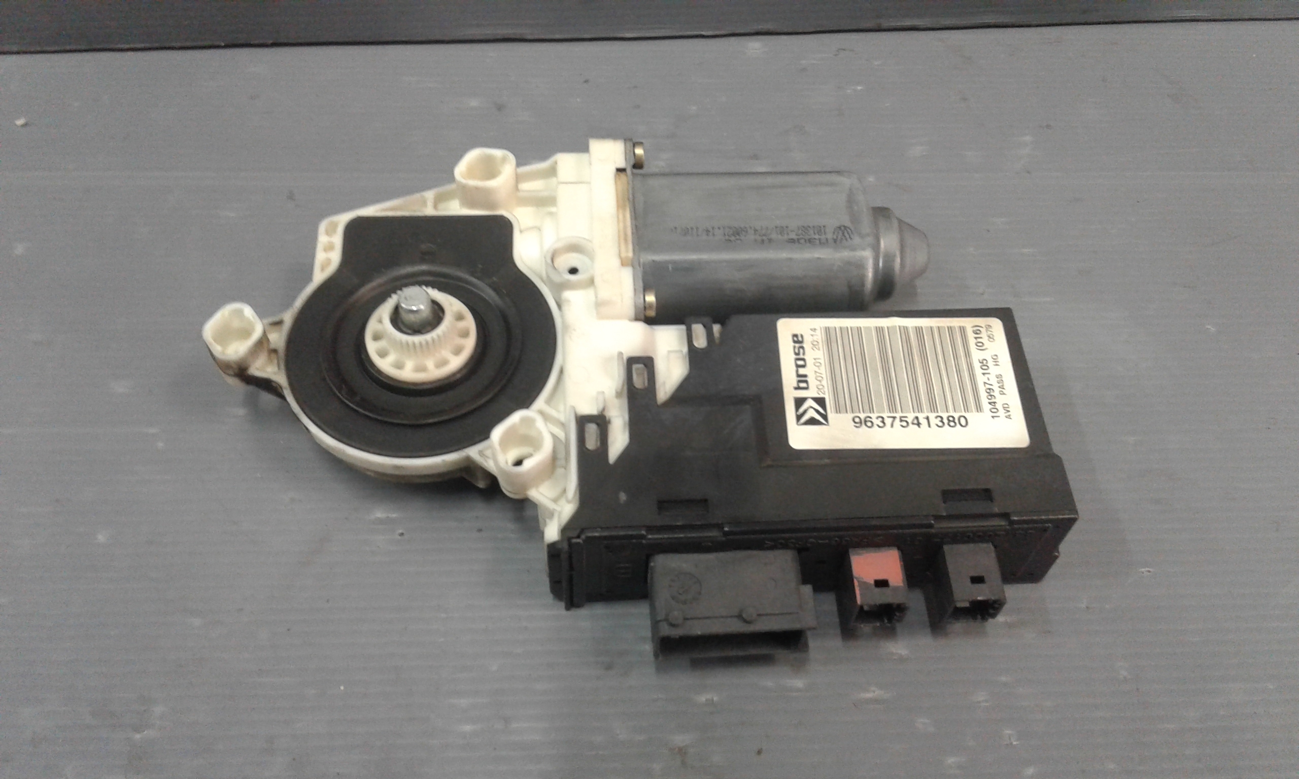 Motorino Alzavetro anteriore destra CITROEN C5 Break 1 Serie